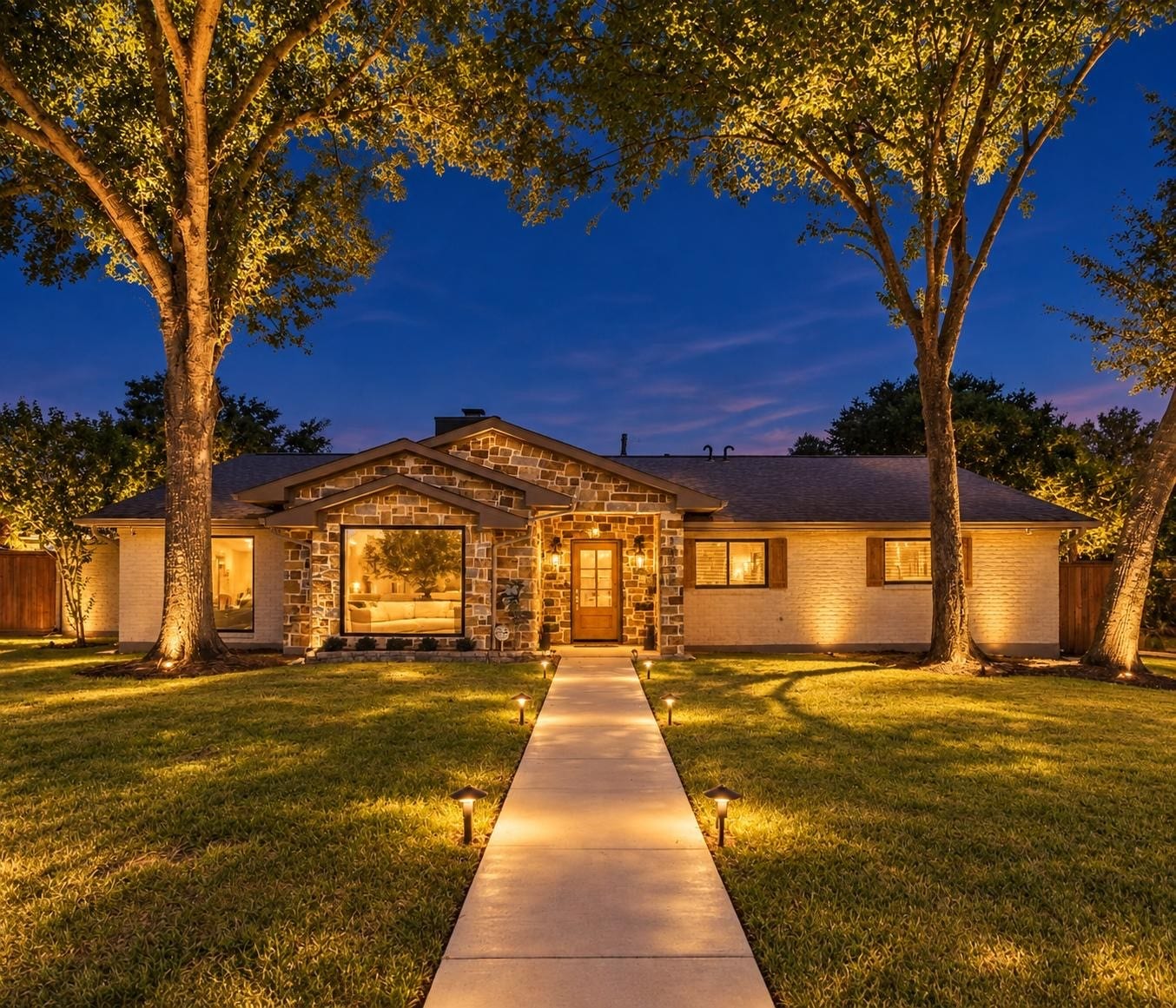 Front view of property