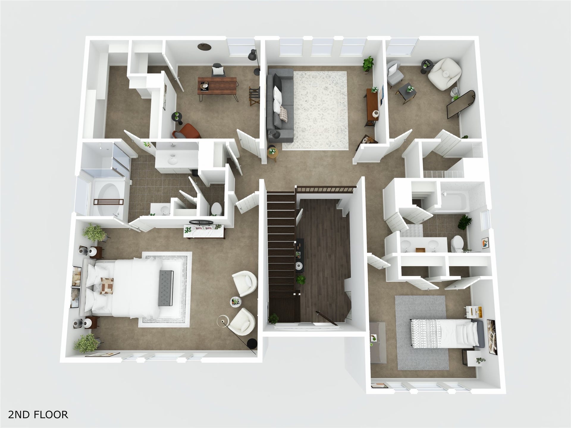 21418 Avalon Queen Drive, Spring, TX 77379 Floor Plan-2nd Floor.