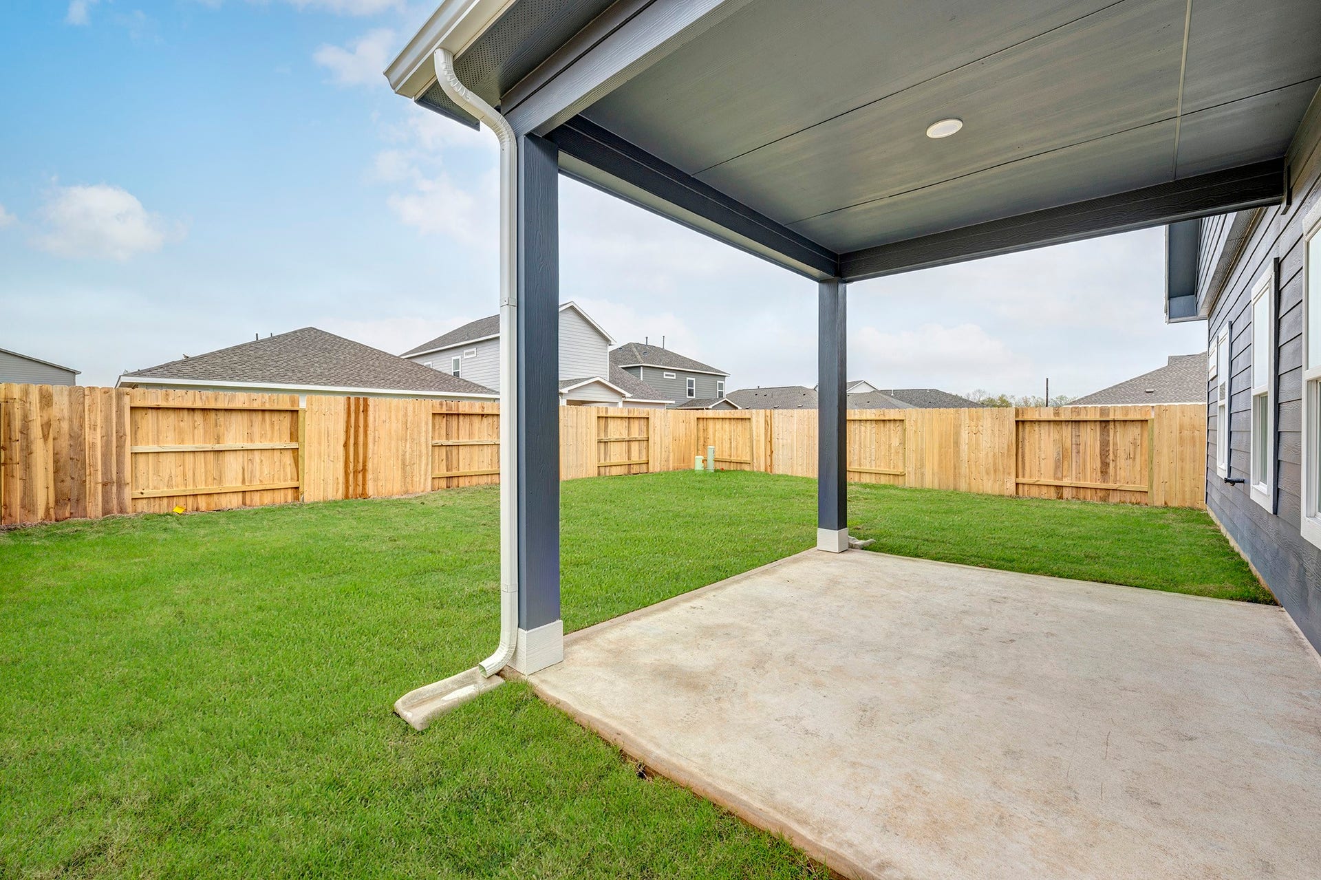 2707 Crested Creek Lane, Richmond, TX 77406 The Piedmont- Rear Covered Patio