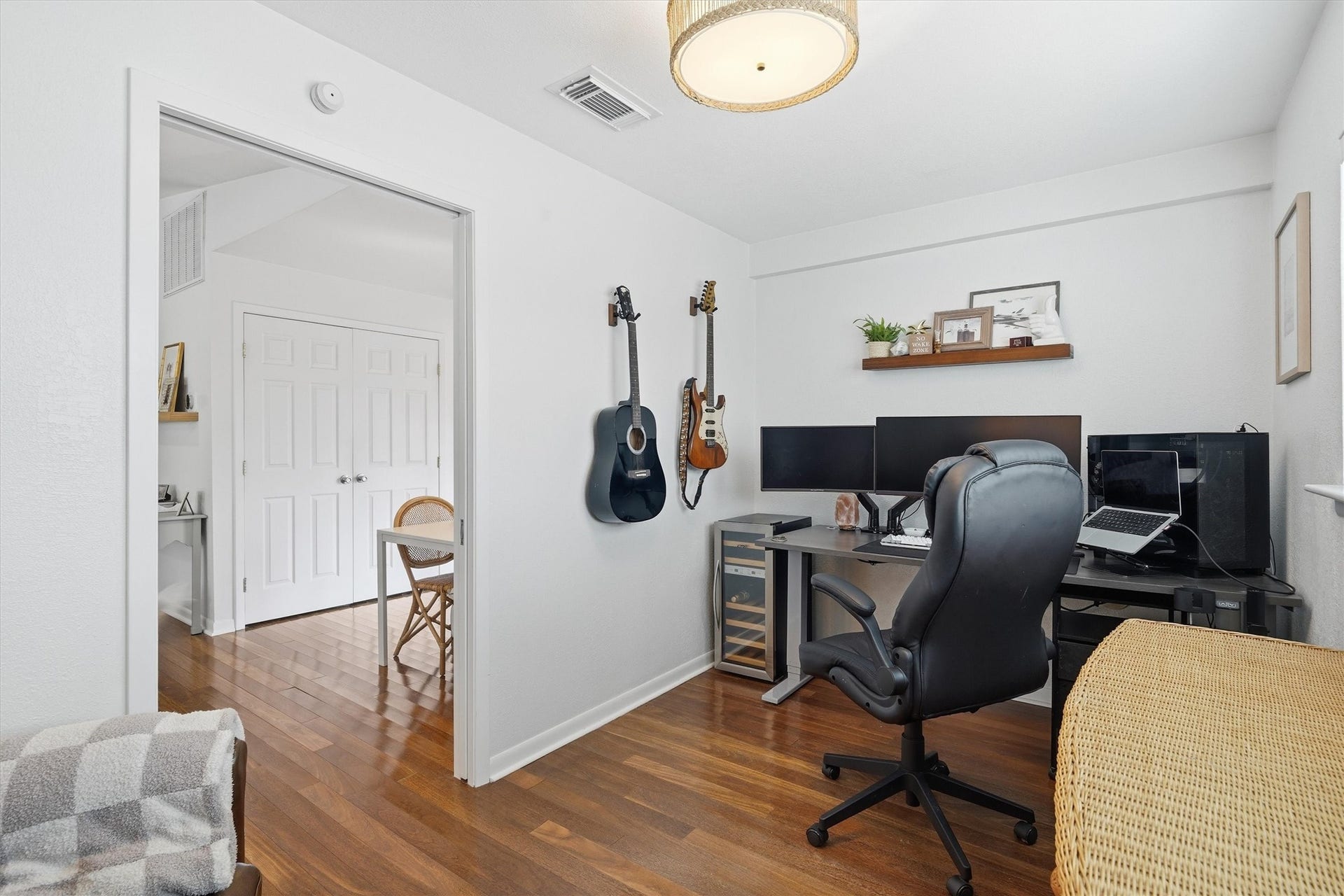 1078 Redfish Street, Bayou Vista, TX 77563 3rd Bedroom currently used as an office.