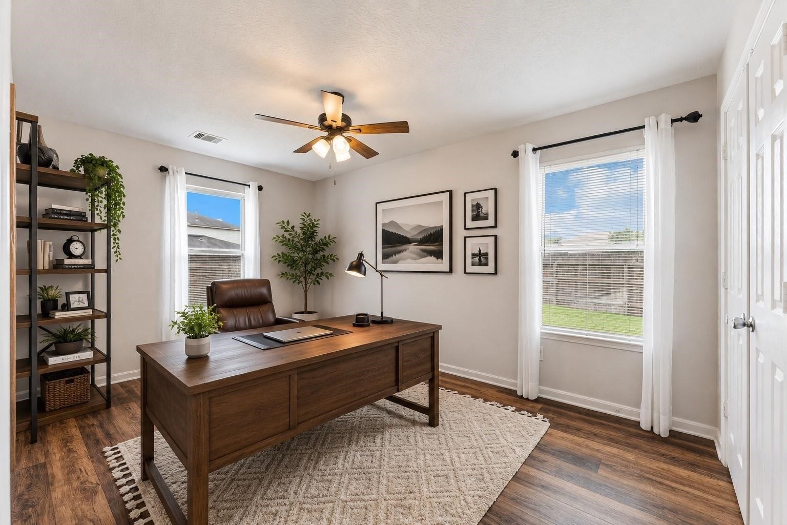 15903 Arapaho Bend Lane, Cypress, TX 77429 Home office. virtually staged