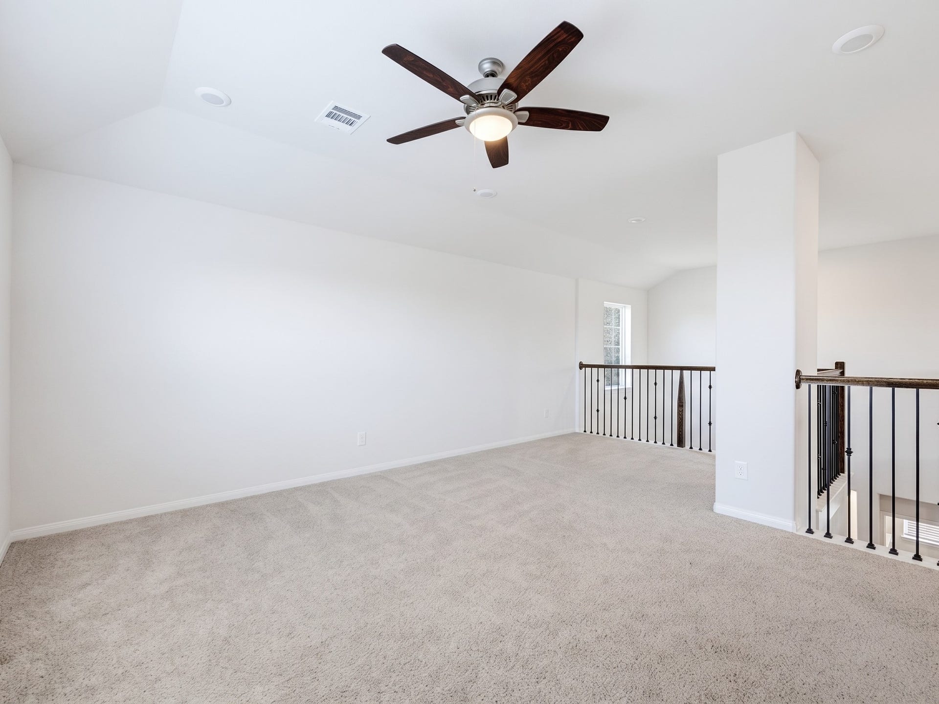 Flex space on the second floor, it can be a game room or a gym.