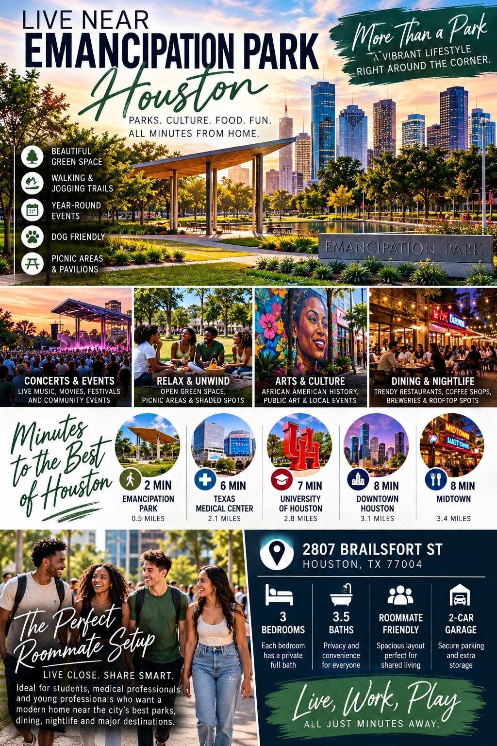 2807 Brailsfort Street, Houston, TX 77004 2807 Brailsfort Street, Houston, TX 77004