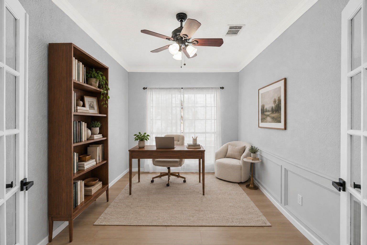 15110 Walters Road, Houston, TX 77068 VS Home Office Library