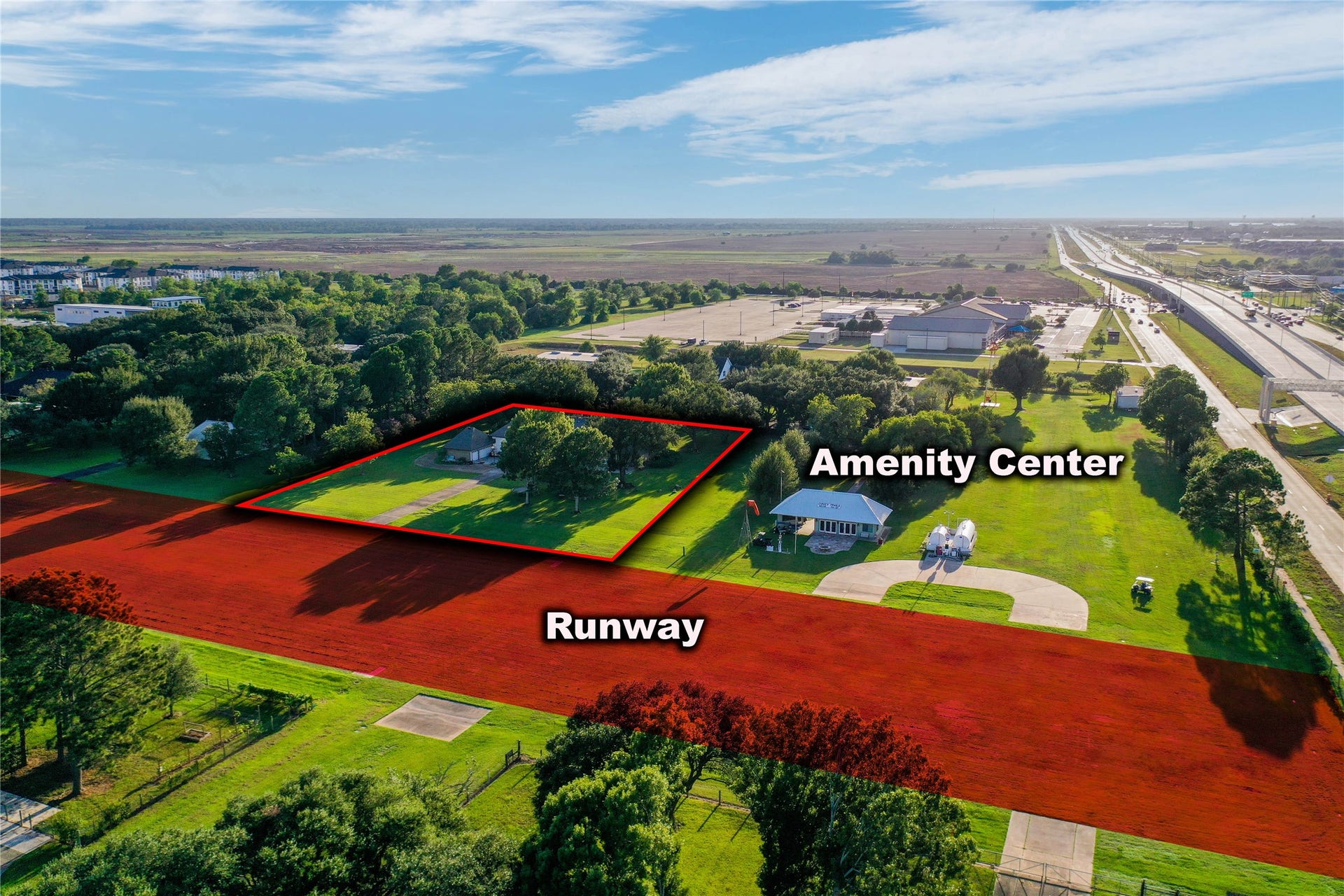 11 W Kitty Hawk ST, Richmond, TX 77406 A rare combination of luxury residential living, community amenities and direct access to an aviation-centered lifestyle.