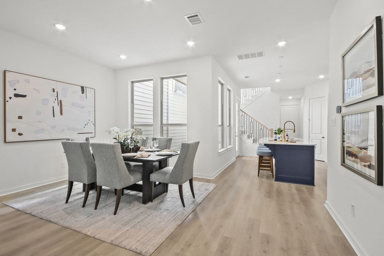 413 Meadows Peak Lane, Montgomery, TX 77316 This open concept plan is perfect for entertaining
