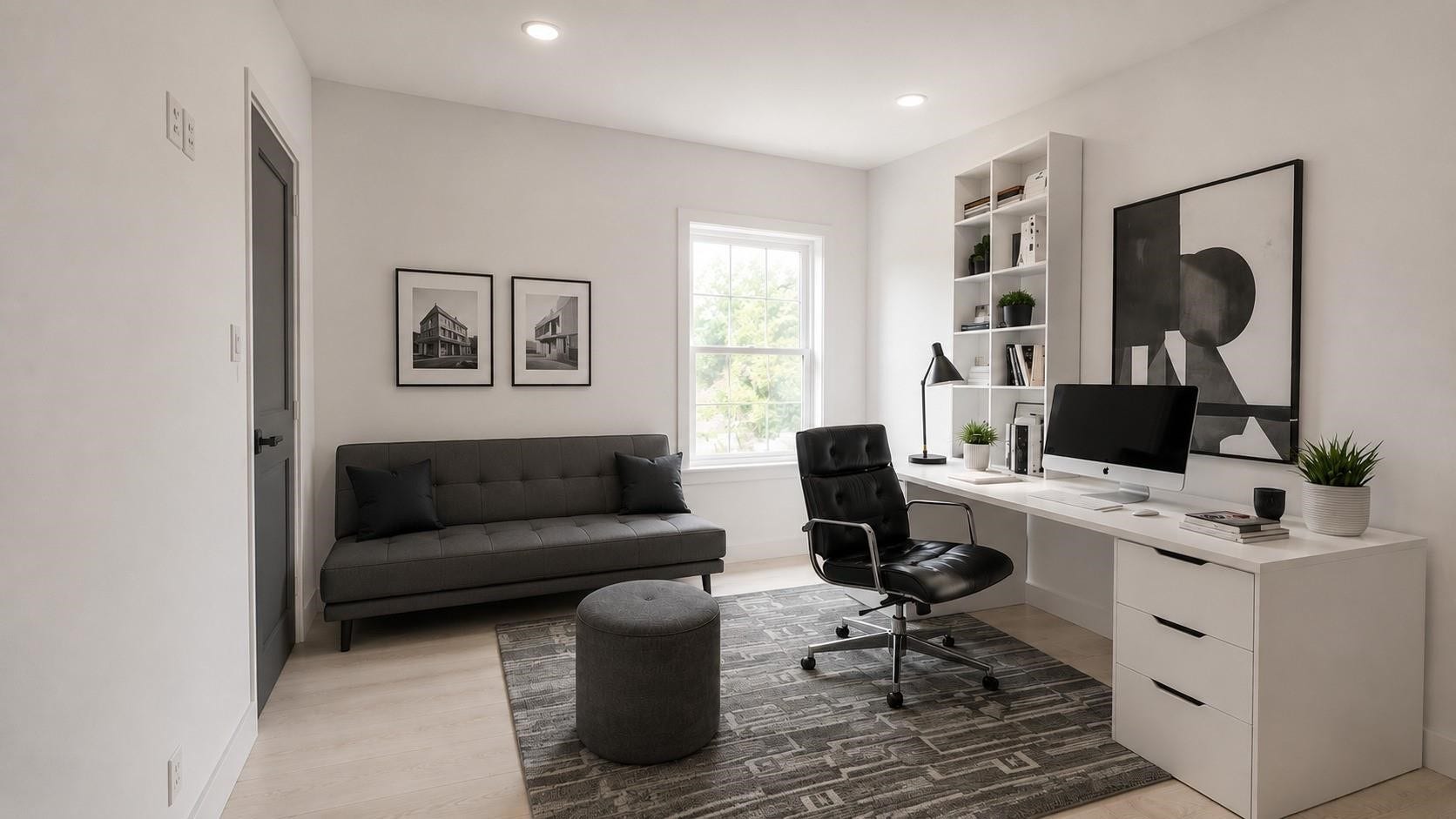 Please note that his picture is a rendering and may not reflect identical to the finished product. Color and fixtures may also vary.