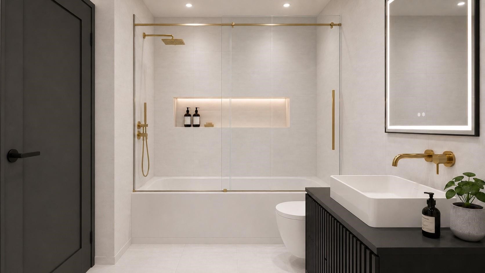 Please note that his picture is a rendering and may not reflect identical to the finished product. Color and fixtures may also vary.