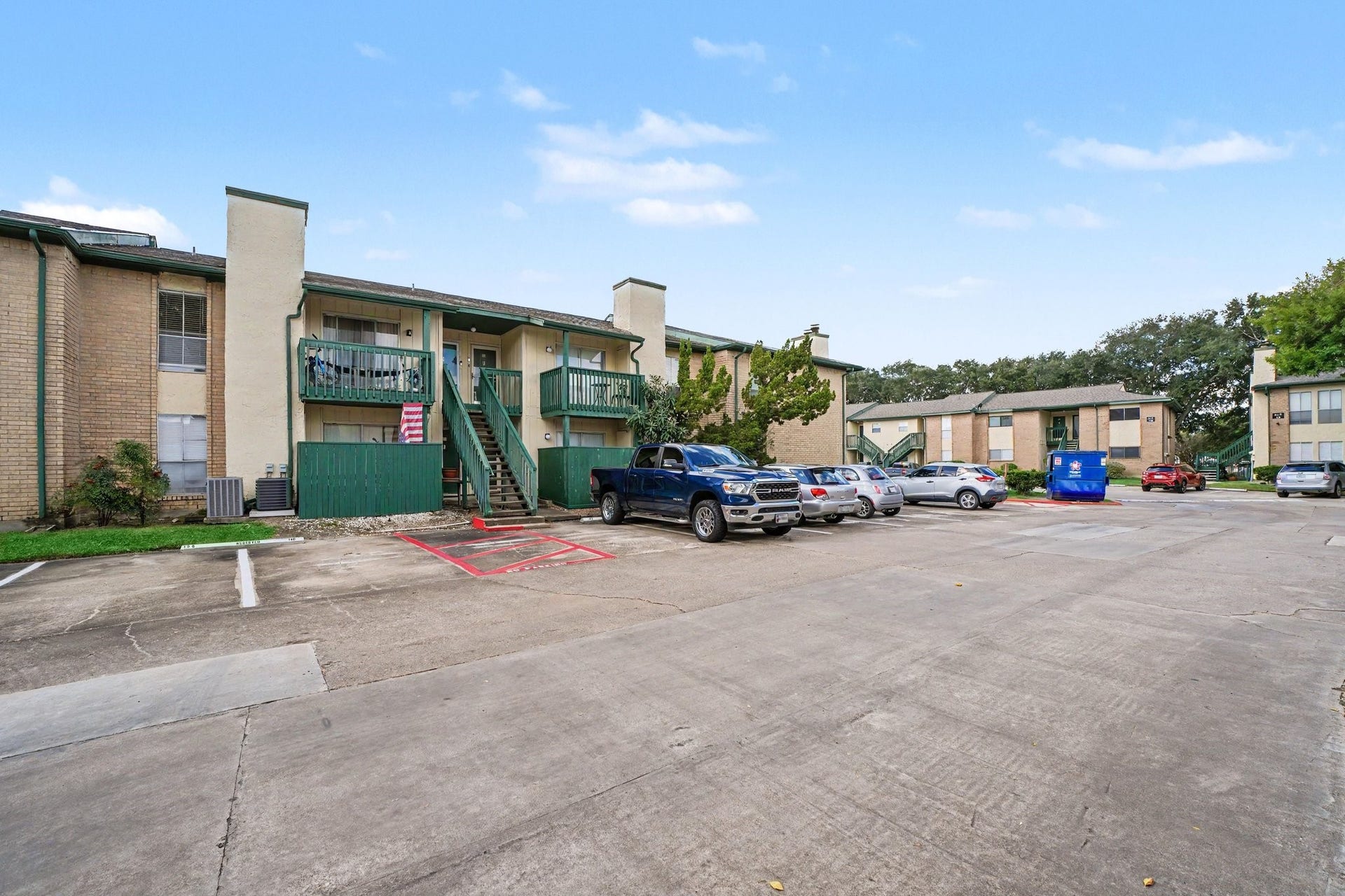 1516 Bay Area Boulevard, #F15, Houston, TX 77058 Assigned parking space #140. Additional guest parking is available nearby.