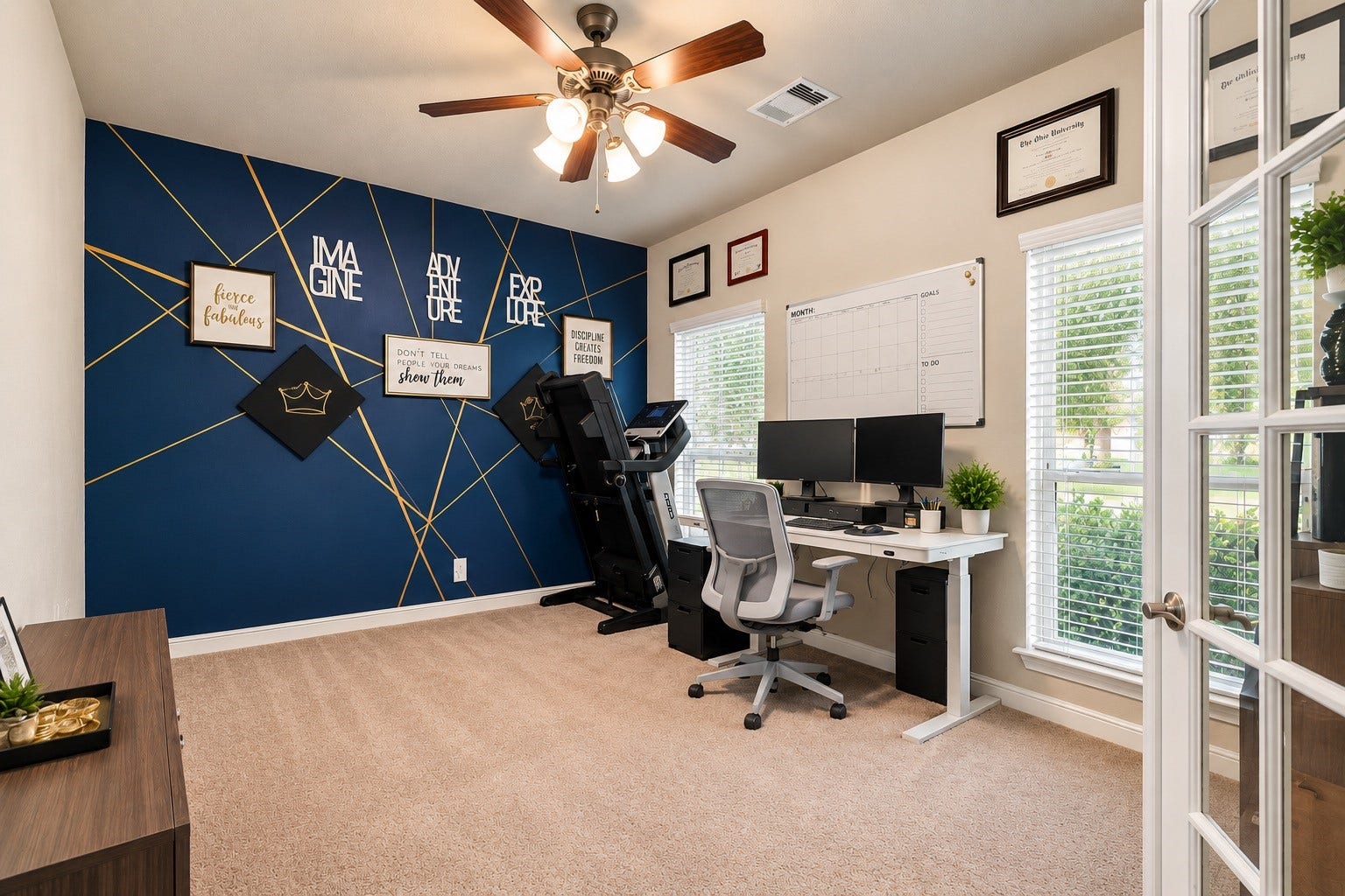 Been dreaming of having a home office or your very own home gym or maybe both? This room offers the perfect space for whatever you can imagine!