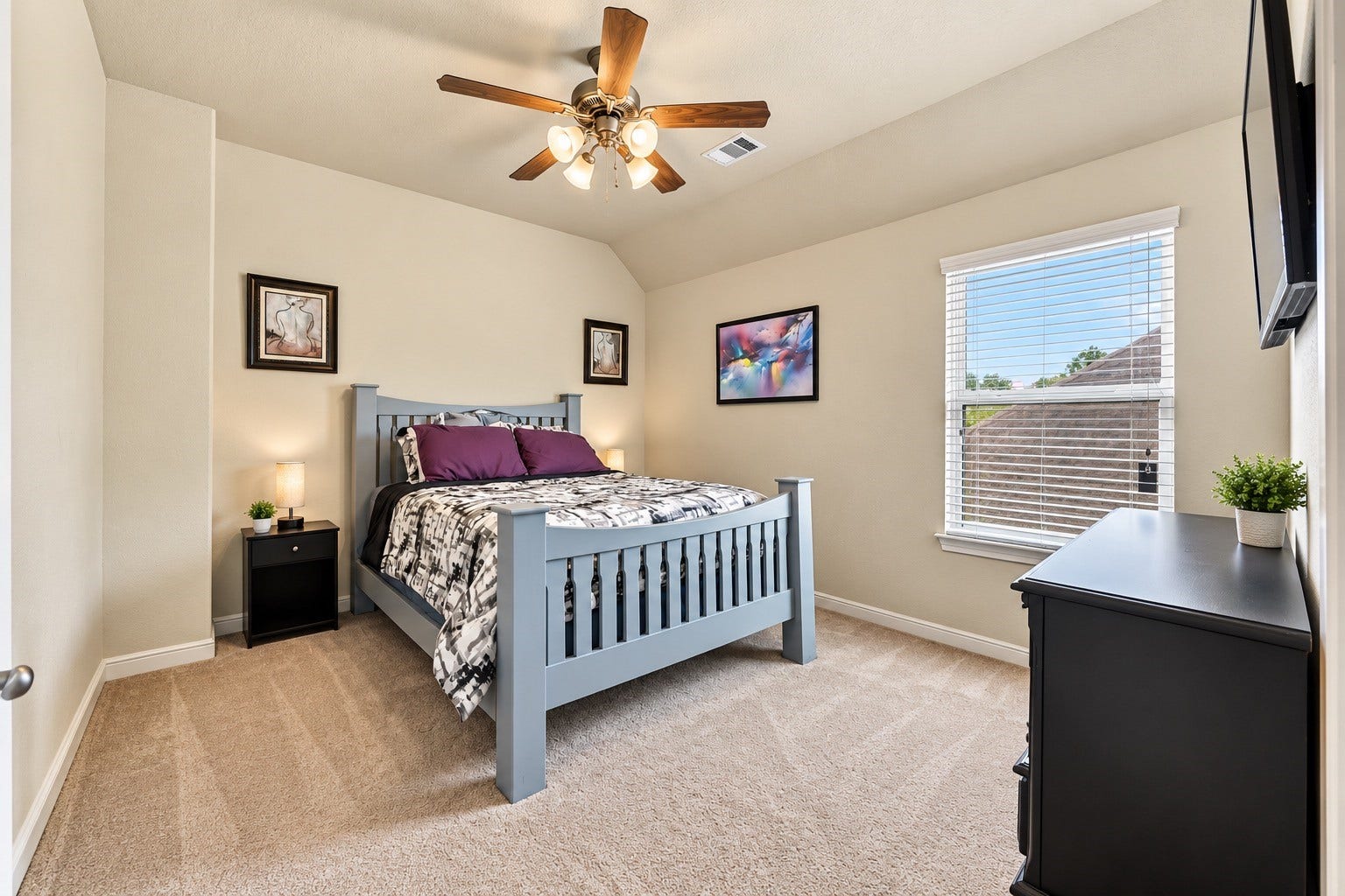 One of your many upstairs secondary bedrooms.