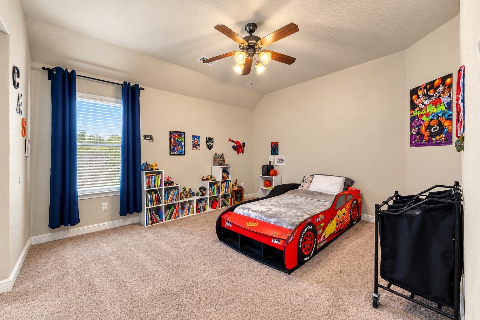 Ample natural lighting throughout the home makes the rooms feel even larger than they already are!