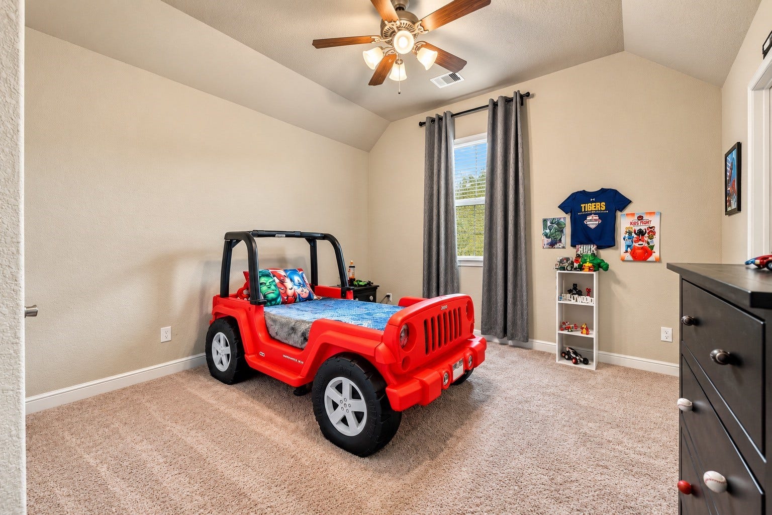 Ample natural lighting throughout the home makes the rooms feel even larger than they already are!