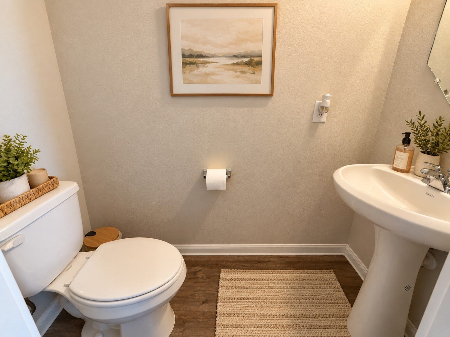 2927 Orchid Ranch Drive, Katy, TX 77494 Half bathroom downstairs