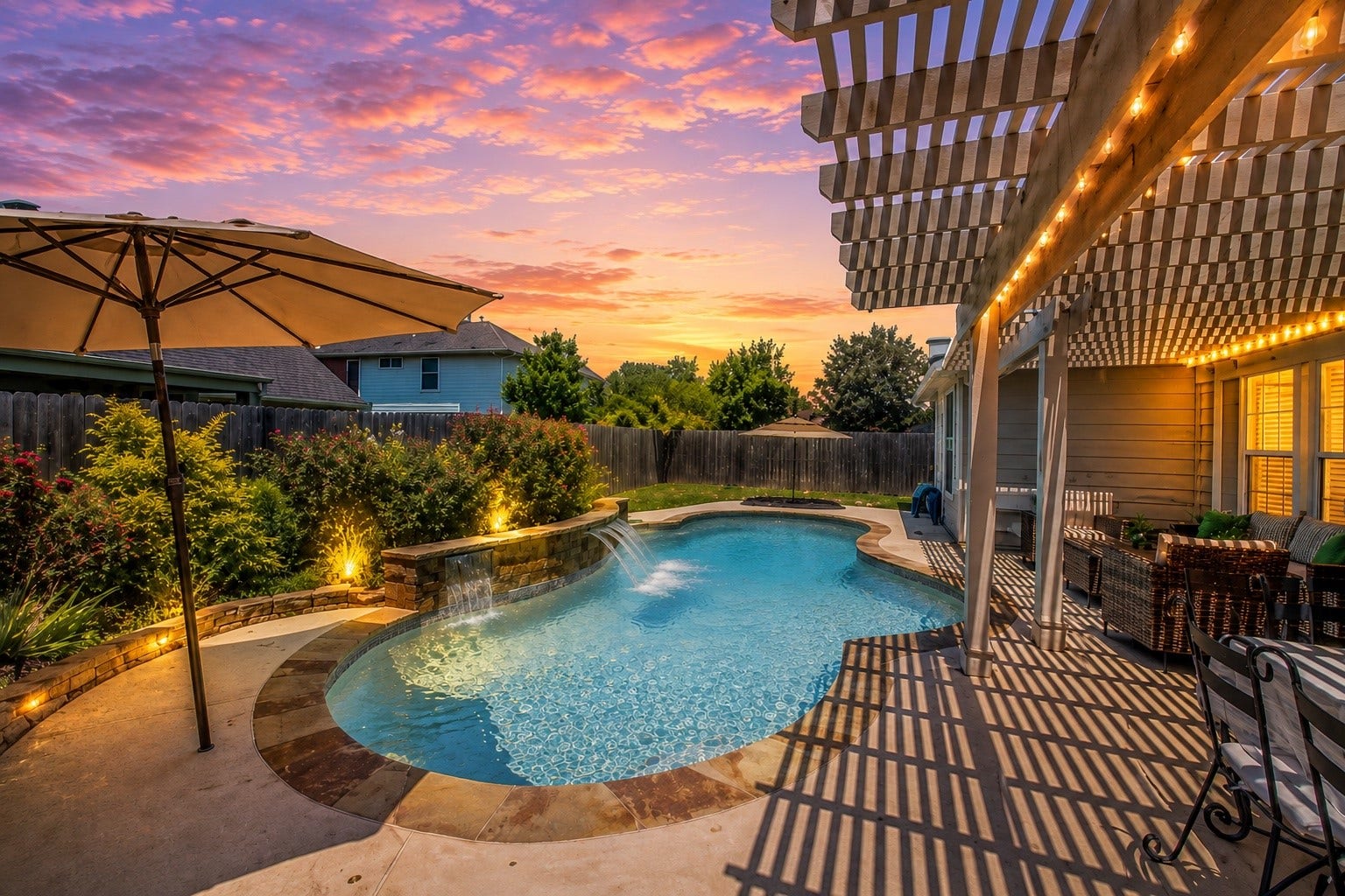 20918 Field Manor Lane, Katy, TX 77450 Welcome to Grand Lakes, where your private backyard paradise awaits!