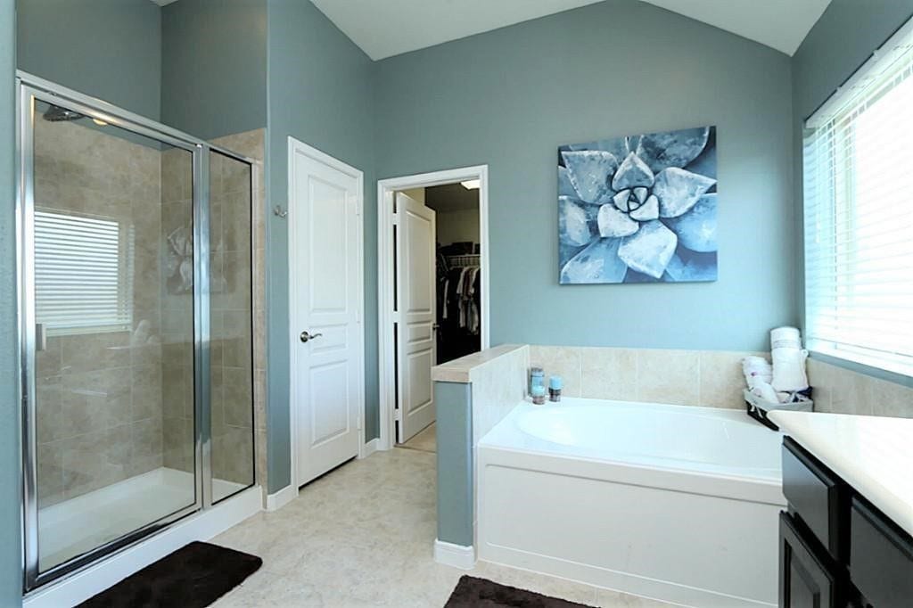 Master Bathroom with Stand-in shower