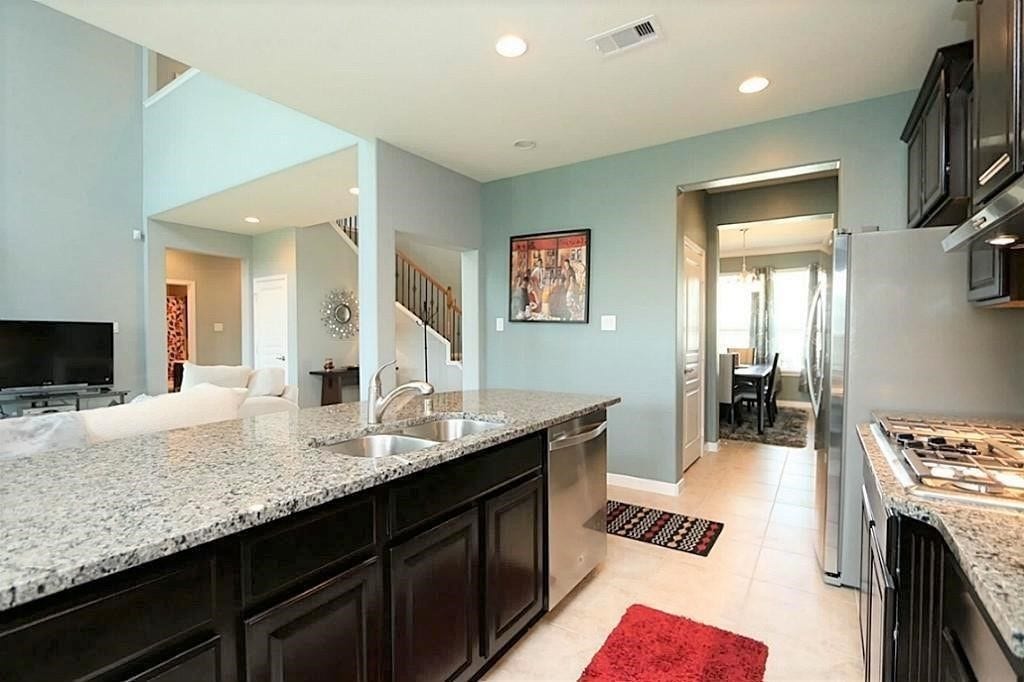 Stainless Steel Appliances with Refrigerator included