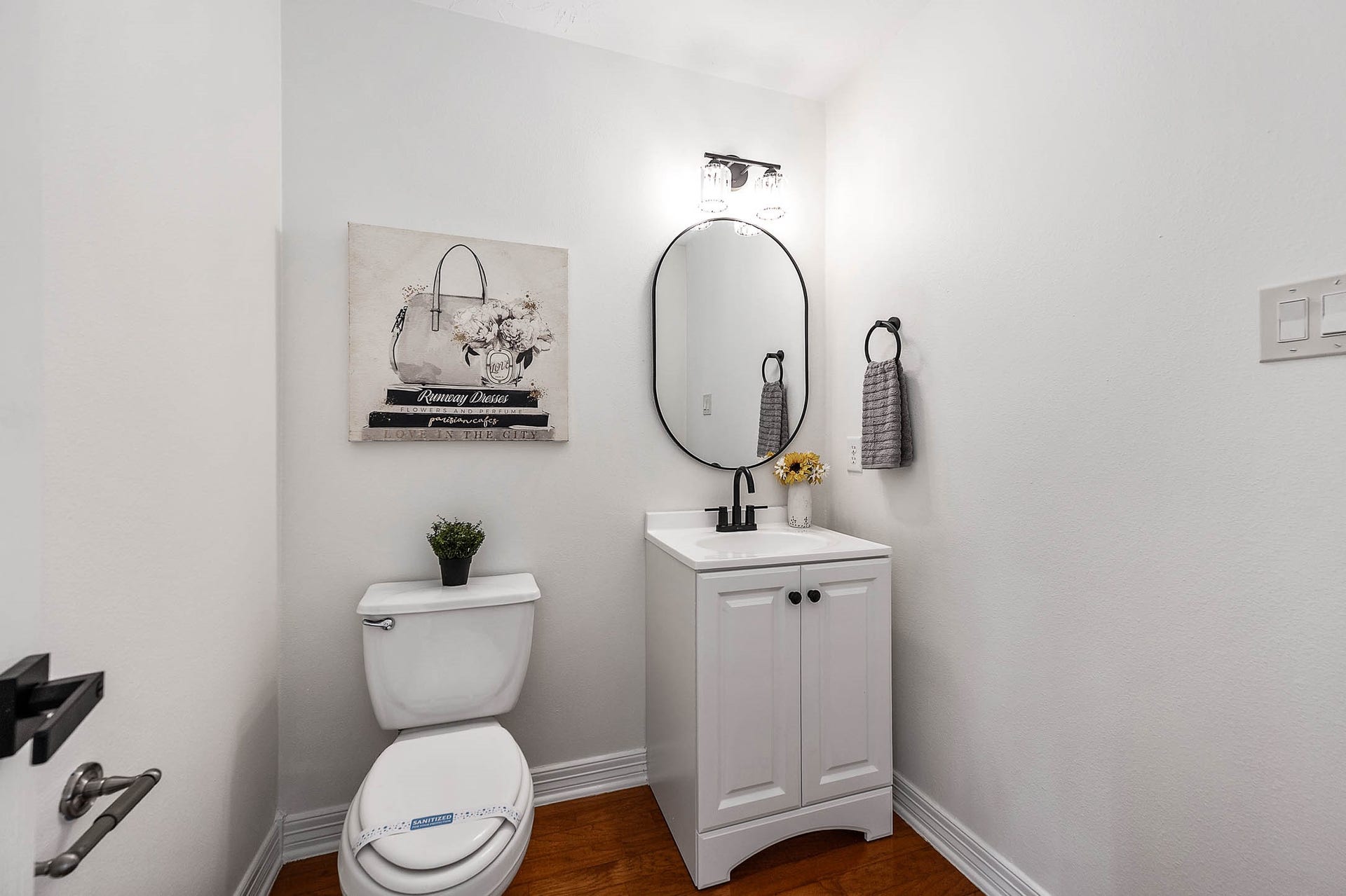 12119 Cielio Bay Lane, Houston, TX 77041 Half bath is located on the first floor for convenience