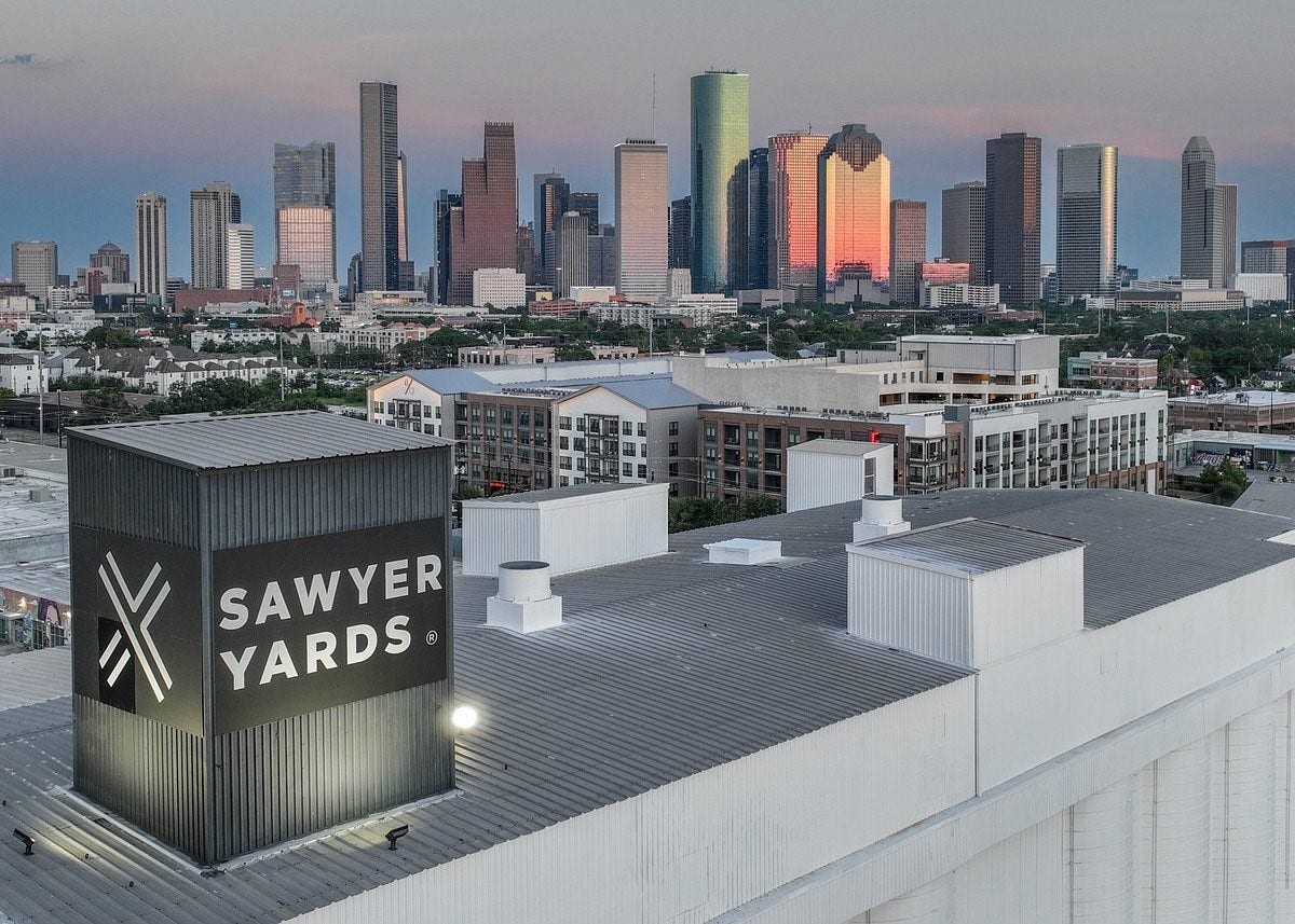 1615 Bingham Street, Houston, TX 77007 Experience the vibrant energy of Sawyer Yards, a dynamic creative community nestled in Houston's historic First Ward and Arts District, offering an inspiring urban lifestyle.