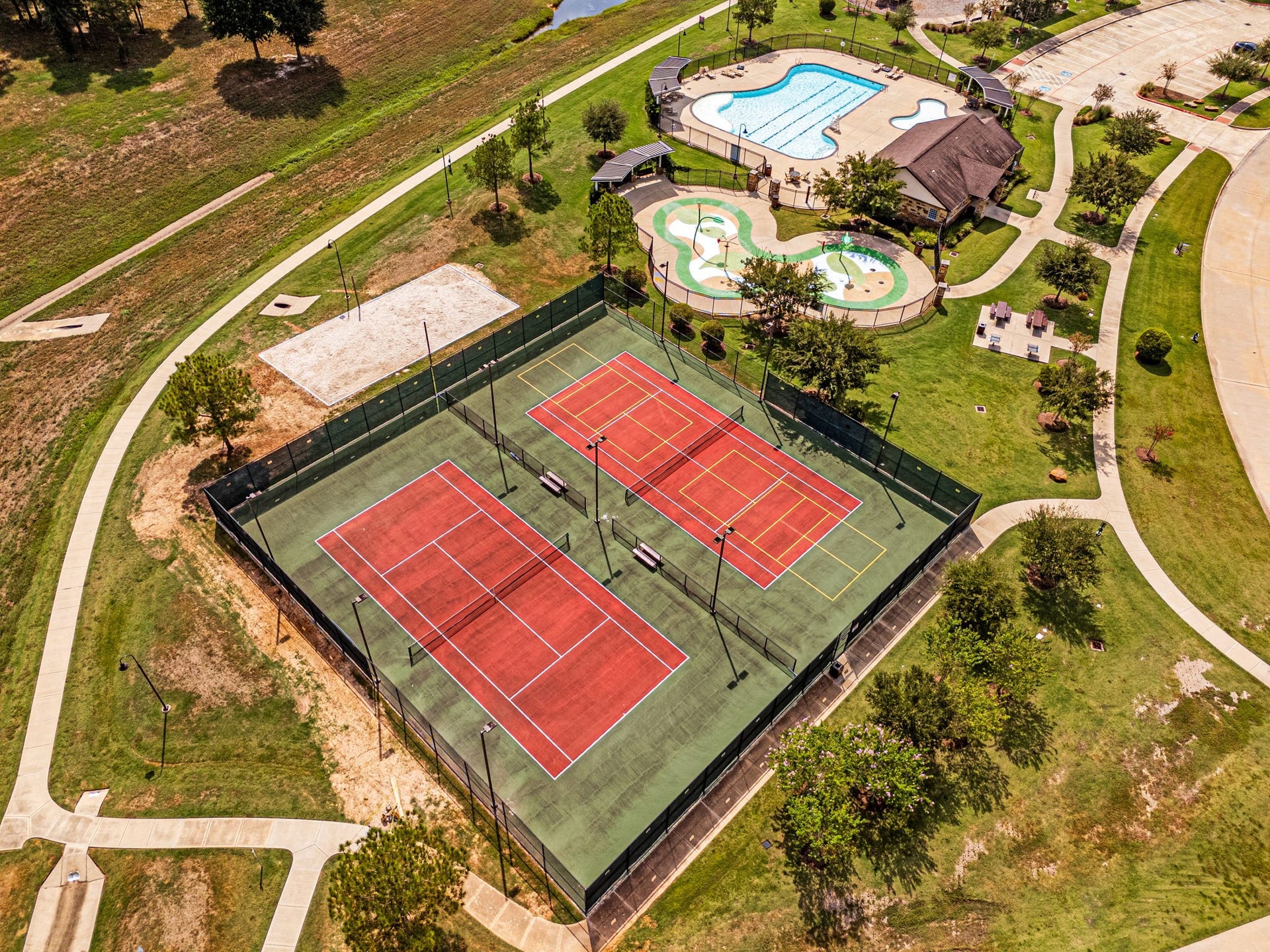 Enjoy access to lighted community tennis courts, perfect for staying active and connecting with neighbors, all within the Trails of Katy master-planned community. An added lifestyle amenity just minutes from shopping, dining, and top-rated Katy ISD schools.