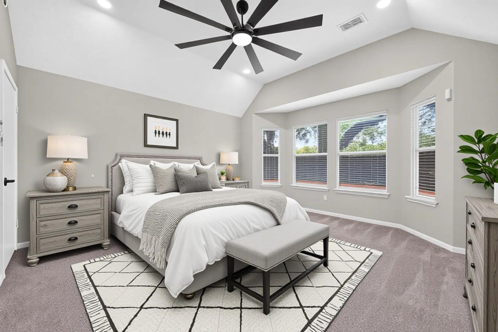 31003 N Head Drive, Spring, TX 77386 Virtually staging primary bed room
