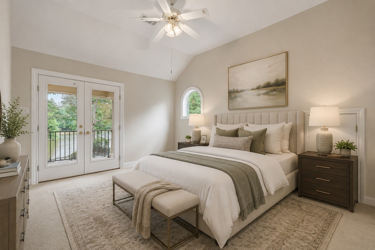 7 Pastoral Pond Circle, The Woodlands, TX 77380 Virtually staged secondary bedroom 4