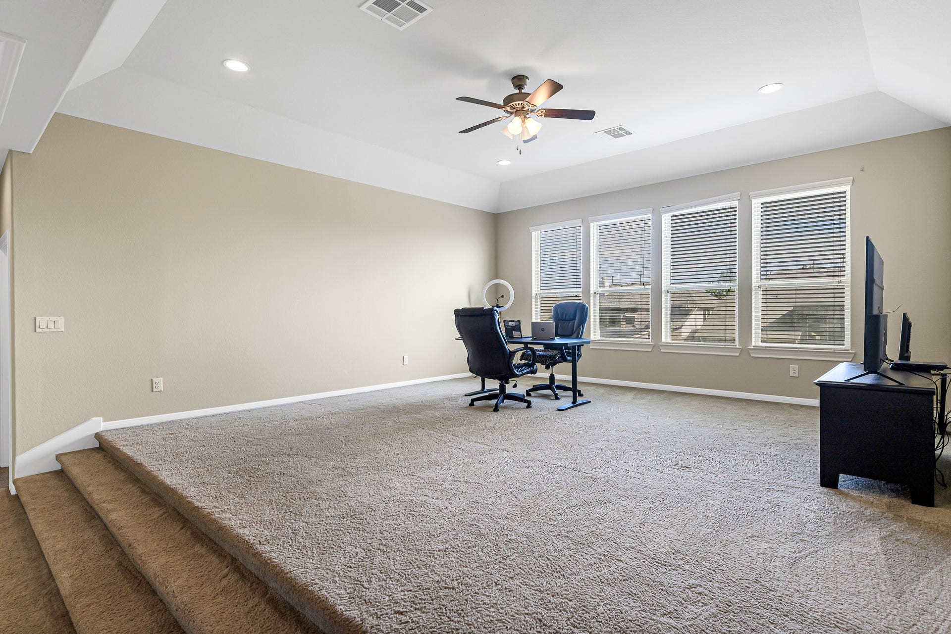 28106 Middlewater View, Katy, TX 77406 Large Gameroom, Light and Airy wall of Windows.