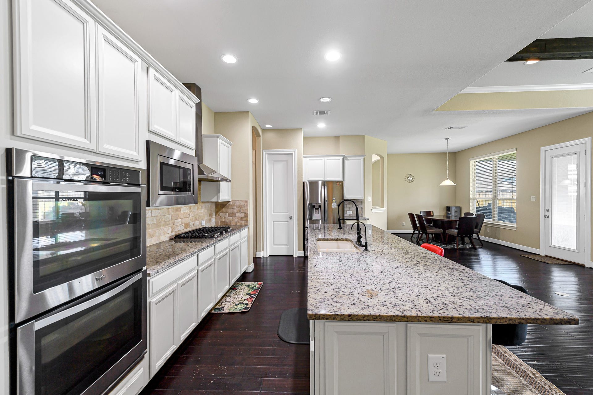 28106 Middlewater View, Katy, TX 77406 Gourmet Kitchen - Stainless AppliancesSteelAppliances. Double Ovens with 1Convection Oven. Gas Cook Top