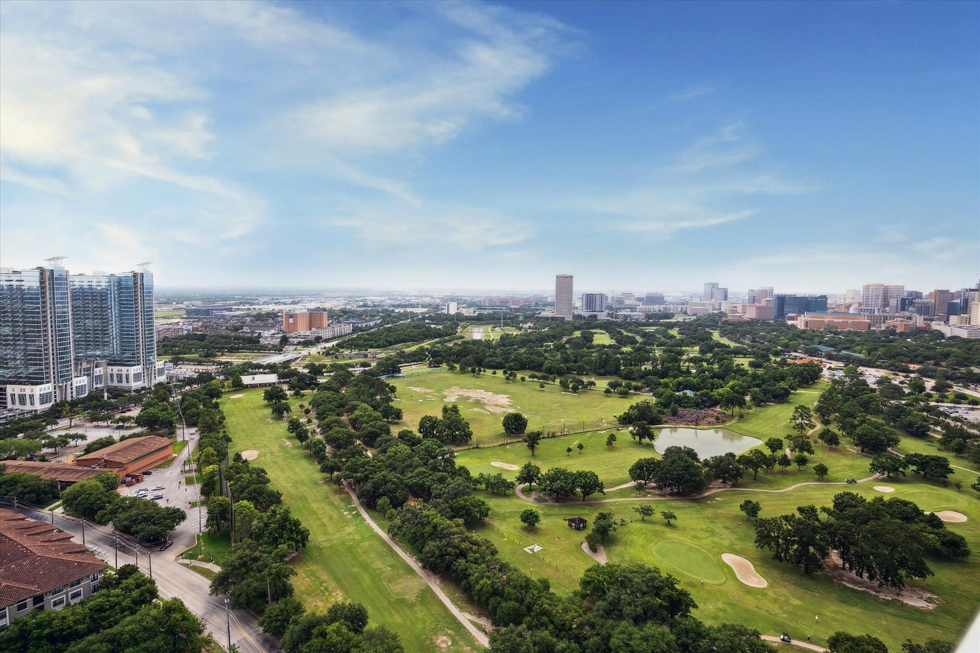 1701 Hermann Drive, #30D, Houston, TX 77004 View from the living room