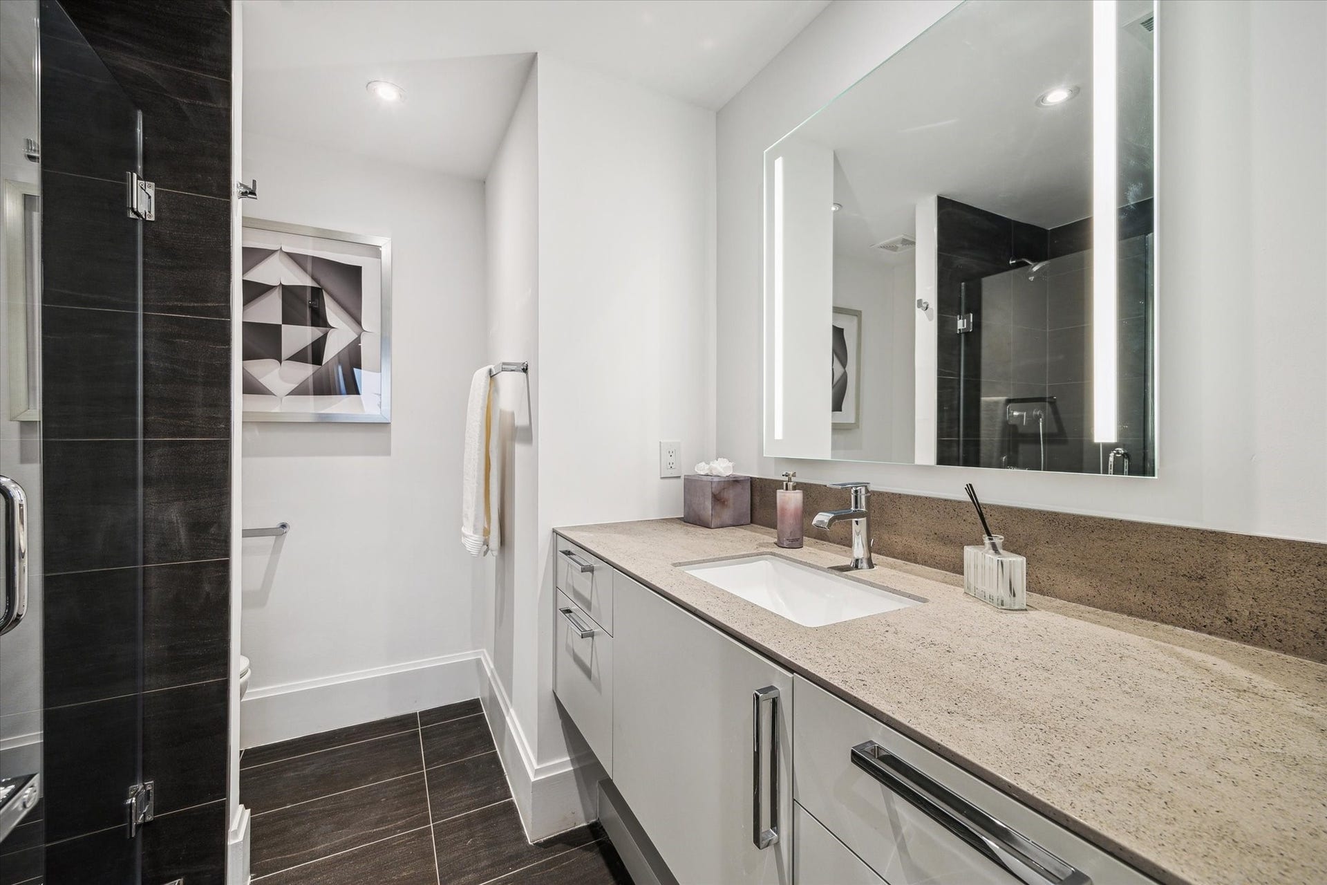 1701 Hermann Drive, #30D, Houston, TX 77004 Primary Bathroom