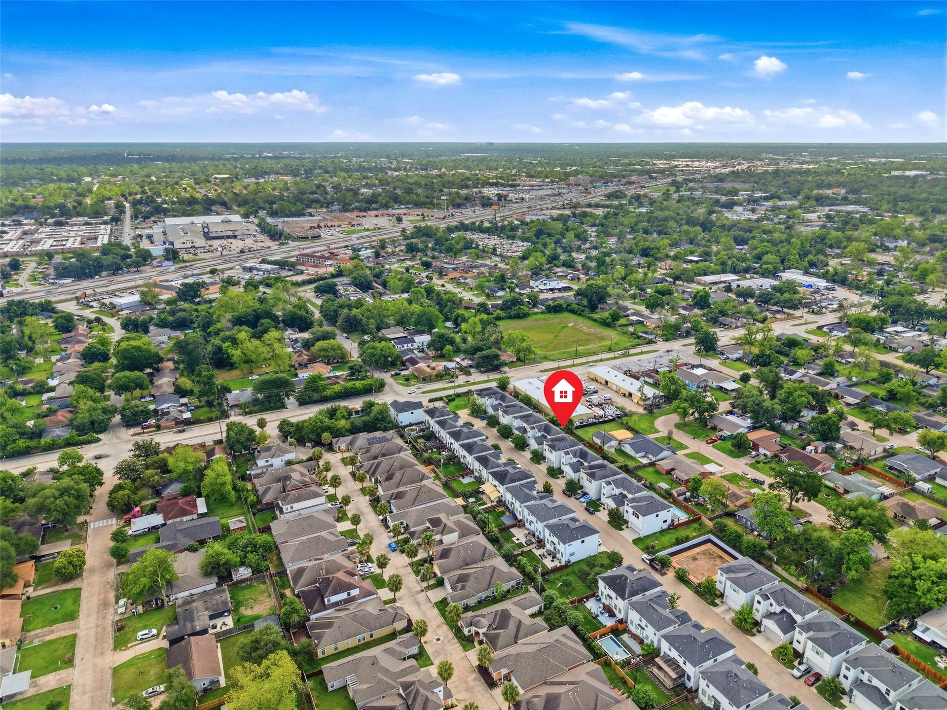 Convenient location off I-45 with new construction all around.