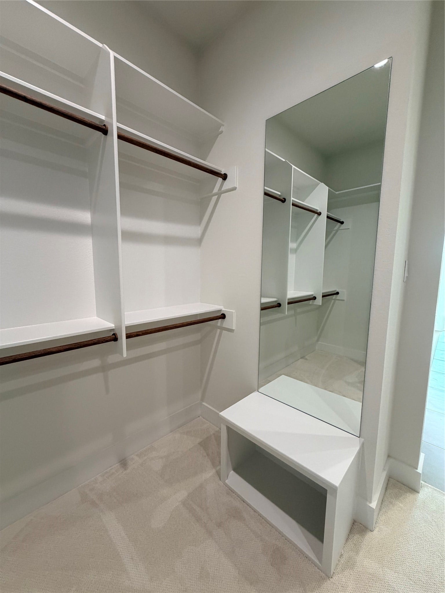 1727 South Pointe, Friendswood, TX 77546-5391 Primary Closet with full size mirror