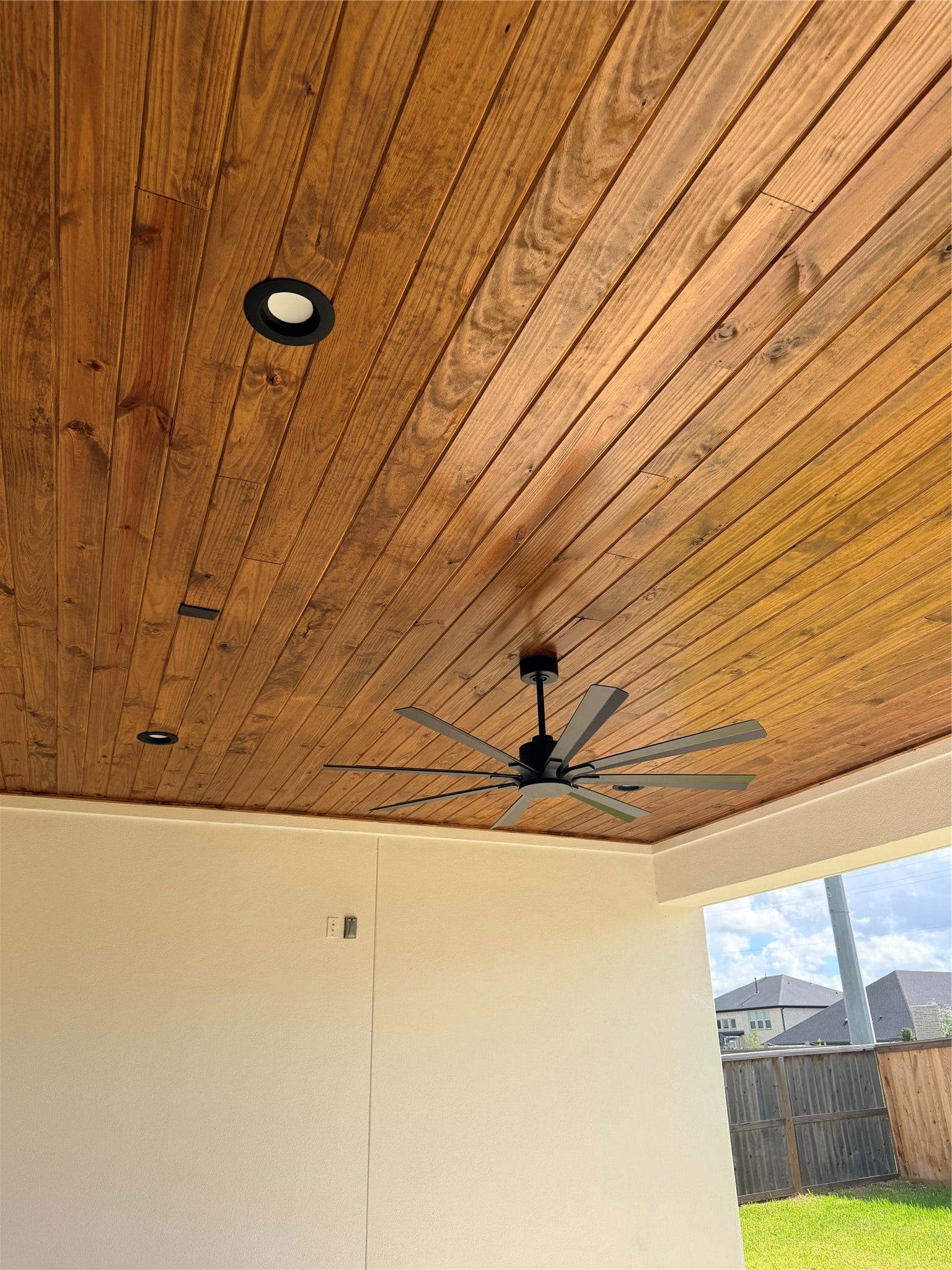 1727 South Pointe, Friendswood, TX 77546-5391 Outdoor area with gas fitting for future ourdoor kitchen option