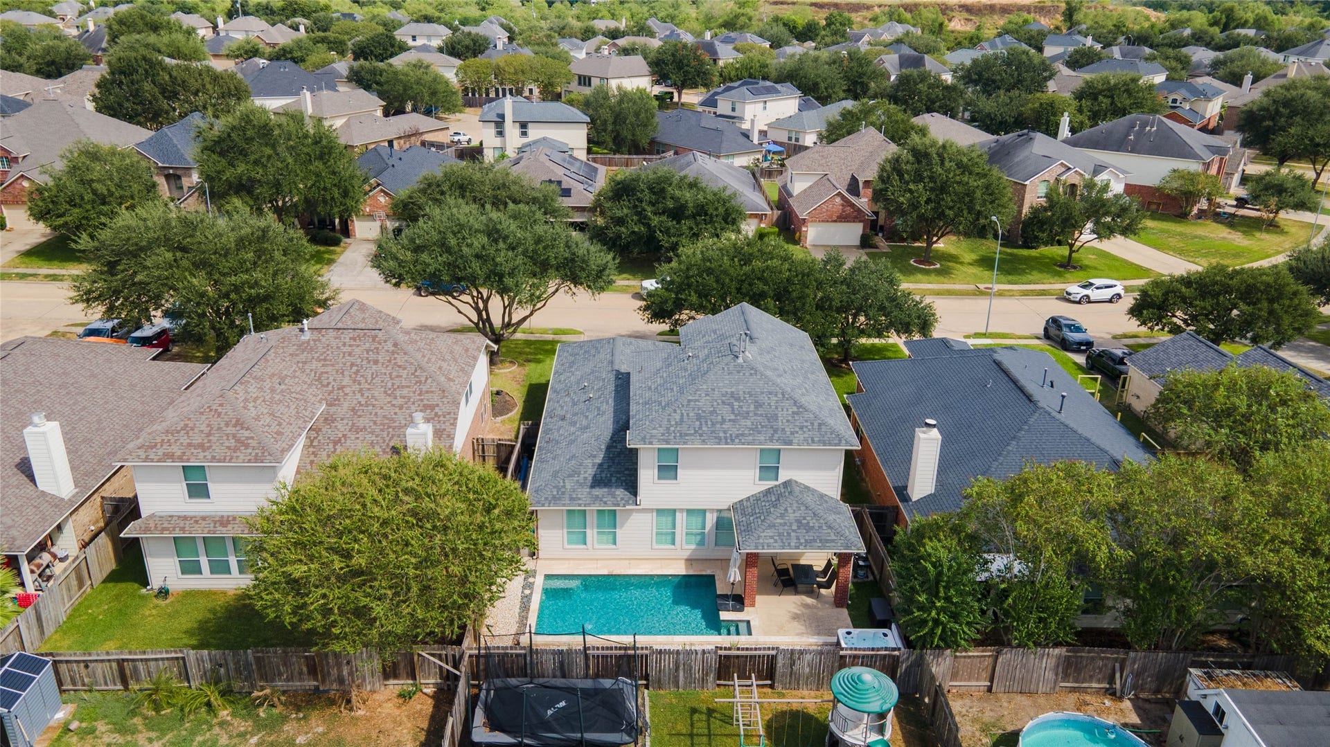 Recent updates include a quiet 47 dBA dishwasher (2026), 3-speed A/C & furnace (2024) with transferable warranty coverage through 2034, & a new roof (2023) with warranty through 2033.