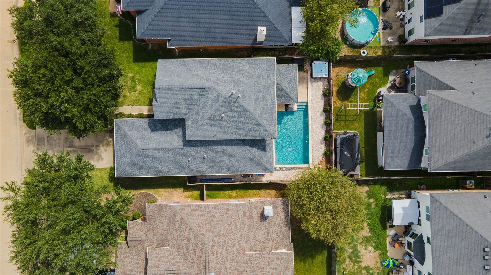 Special features and updates include wood flooring, plantation shutters, & the home is equipped with a 50-amp generator inlet, providing the ability to connect a compatible generator during power outages.