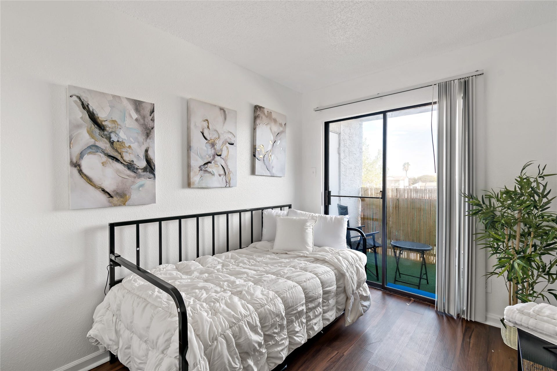 Secondary Bedroom with patio access