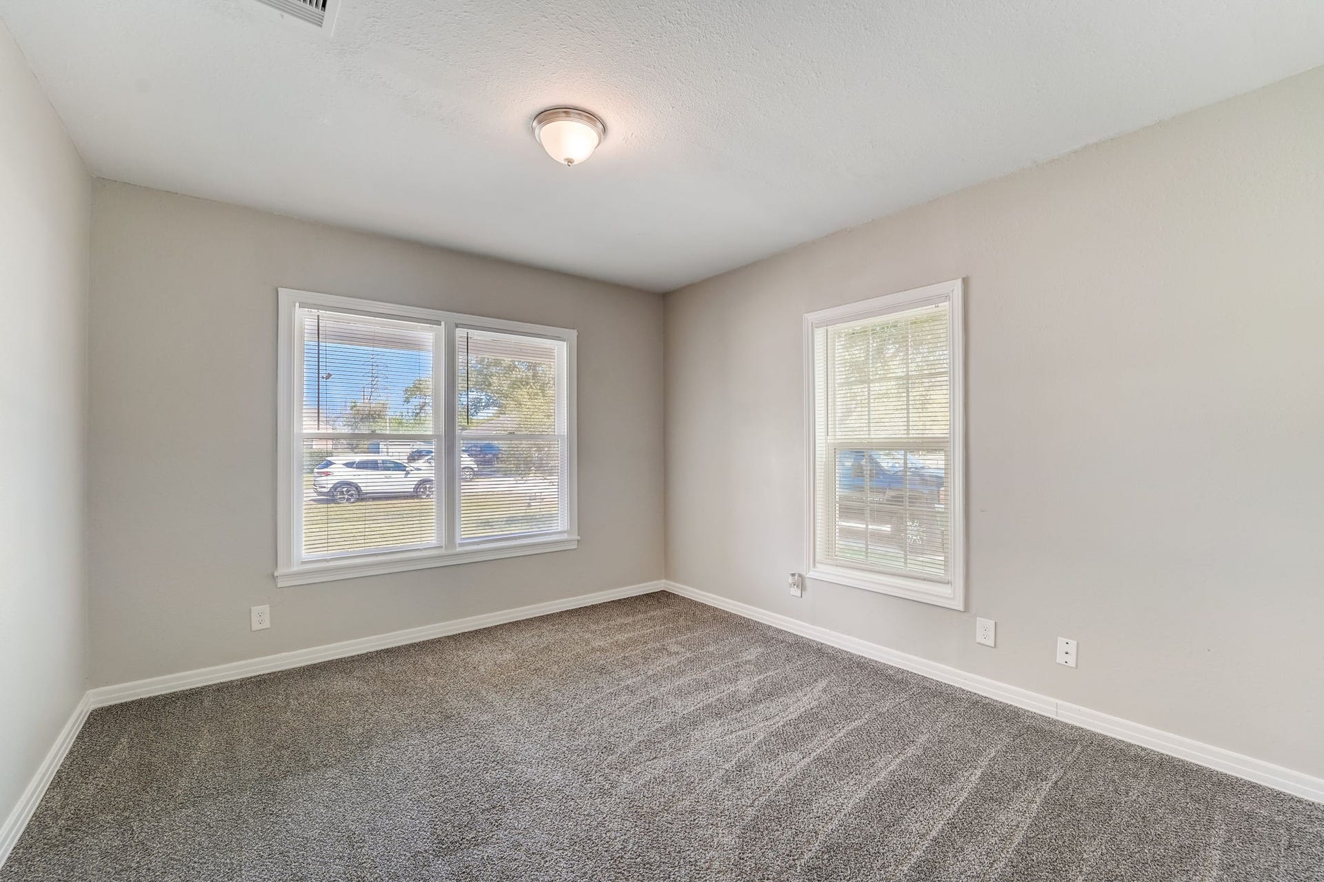 1420 Foreman Street, La Marque, TX 77568 Bedroom one, spacious and lots of natural light.