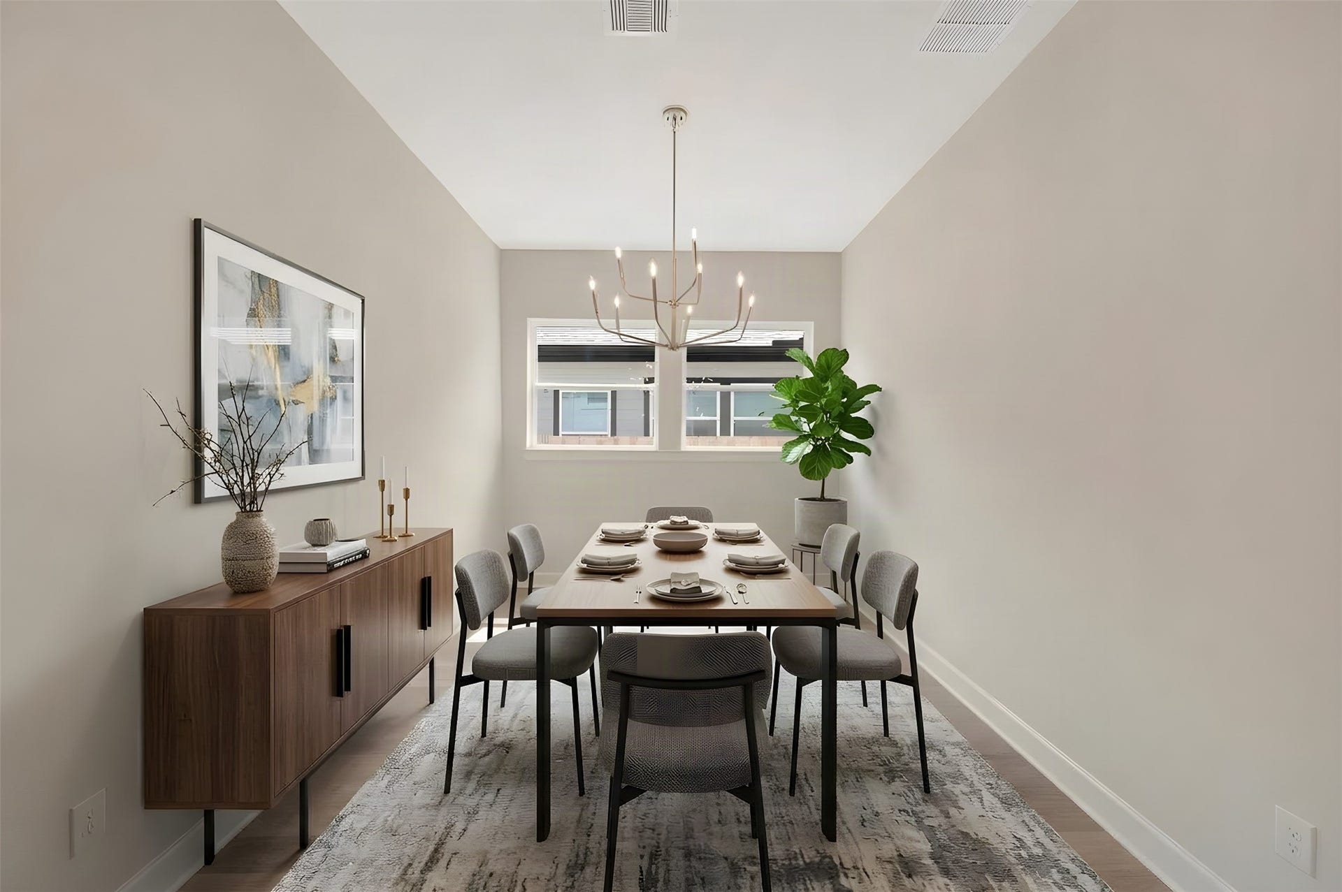Virtually staged to give you the visual you need to see furniture placement and how the home can live.