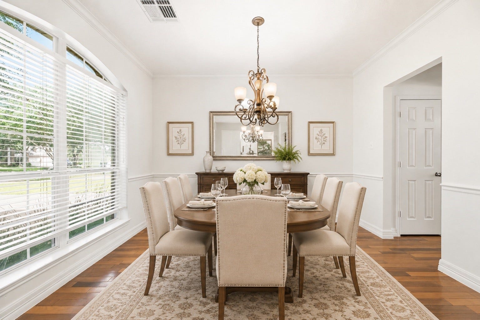 3422 Powell Way, Missouri City, TX 77459 Formal dining room with direct access to kitchen *virtually staged*