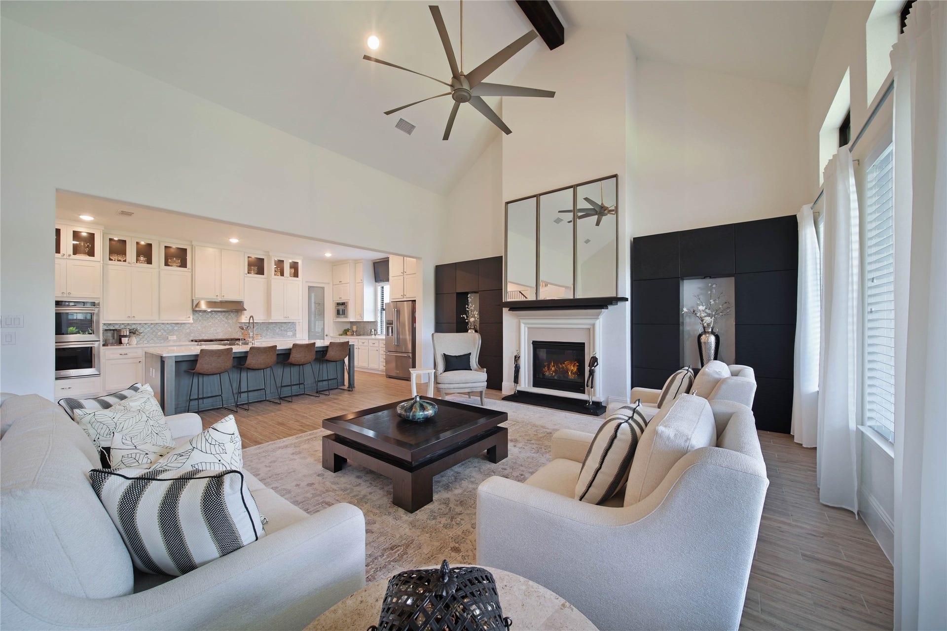 Good times and great conversation are sure to flow in this inviting living area, designed for relaxing, connecting, and entertaining.