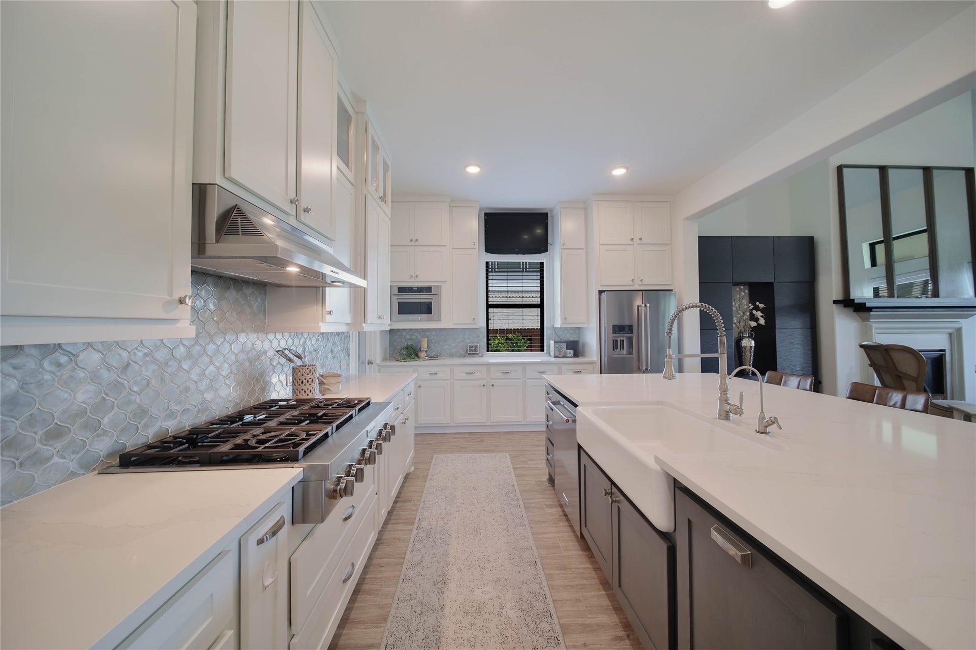 Style meets function in this beautifully designed kitchen.