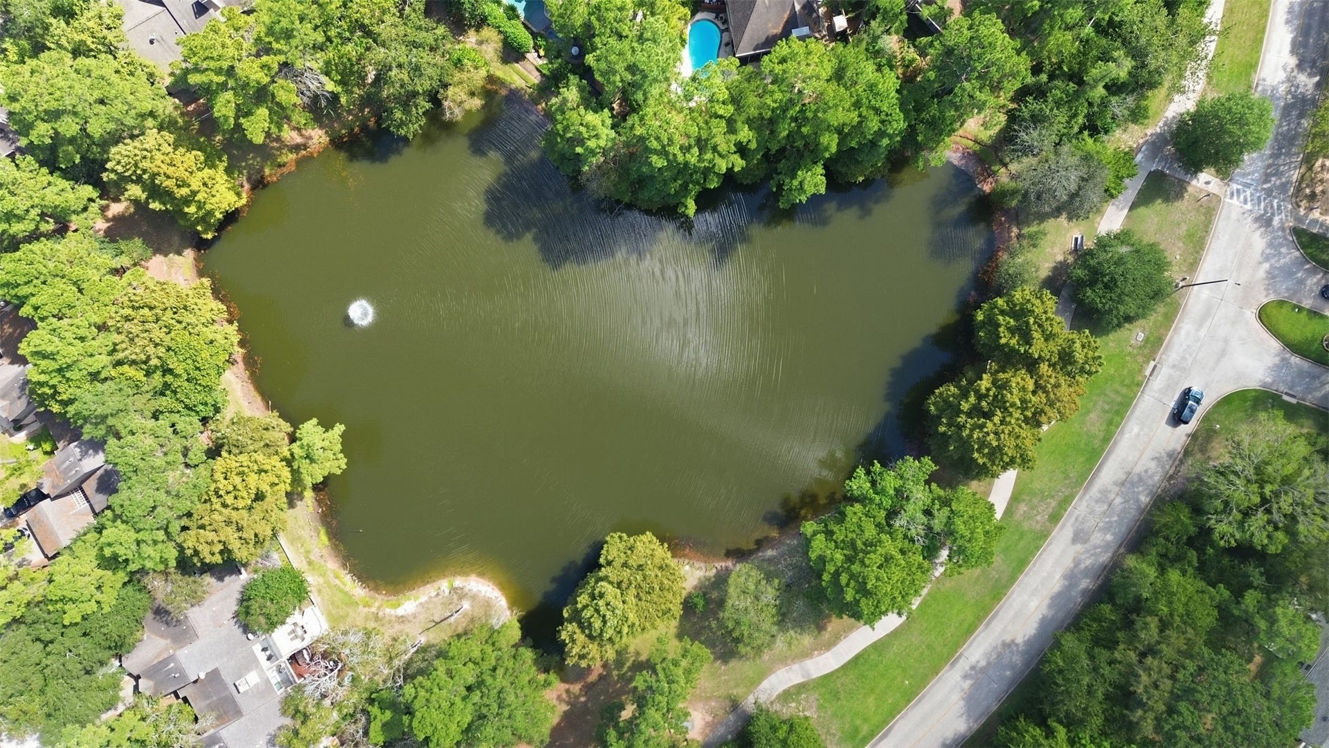 23 Thrush Grove Place, The Woodlands, TX 77381 Another view of the lake