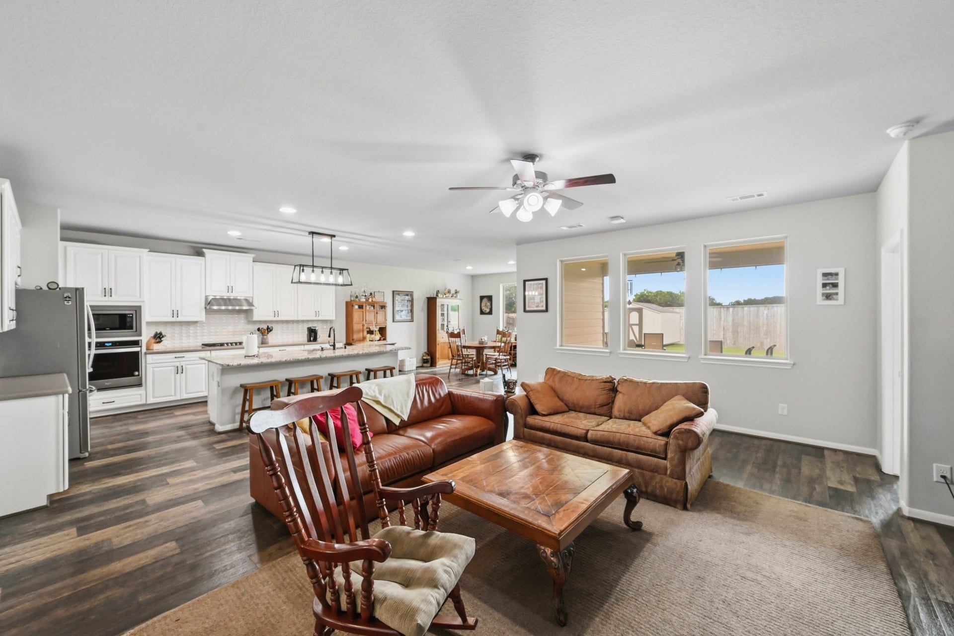 26103 Ridgelawn Drive, Richmond, TX 77406 Island kitchen with quartz and granite countertops