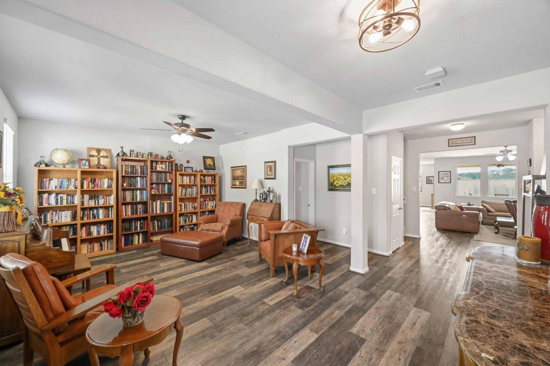 26103 Ridgelawn Drive, Richmond, TX 77406 Open-concept living designed for everyday living and entertaining.