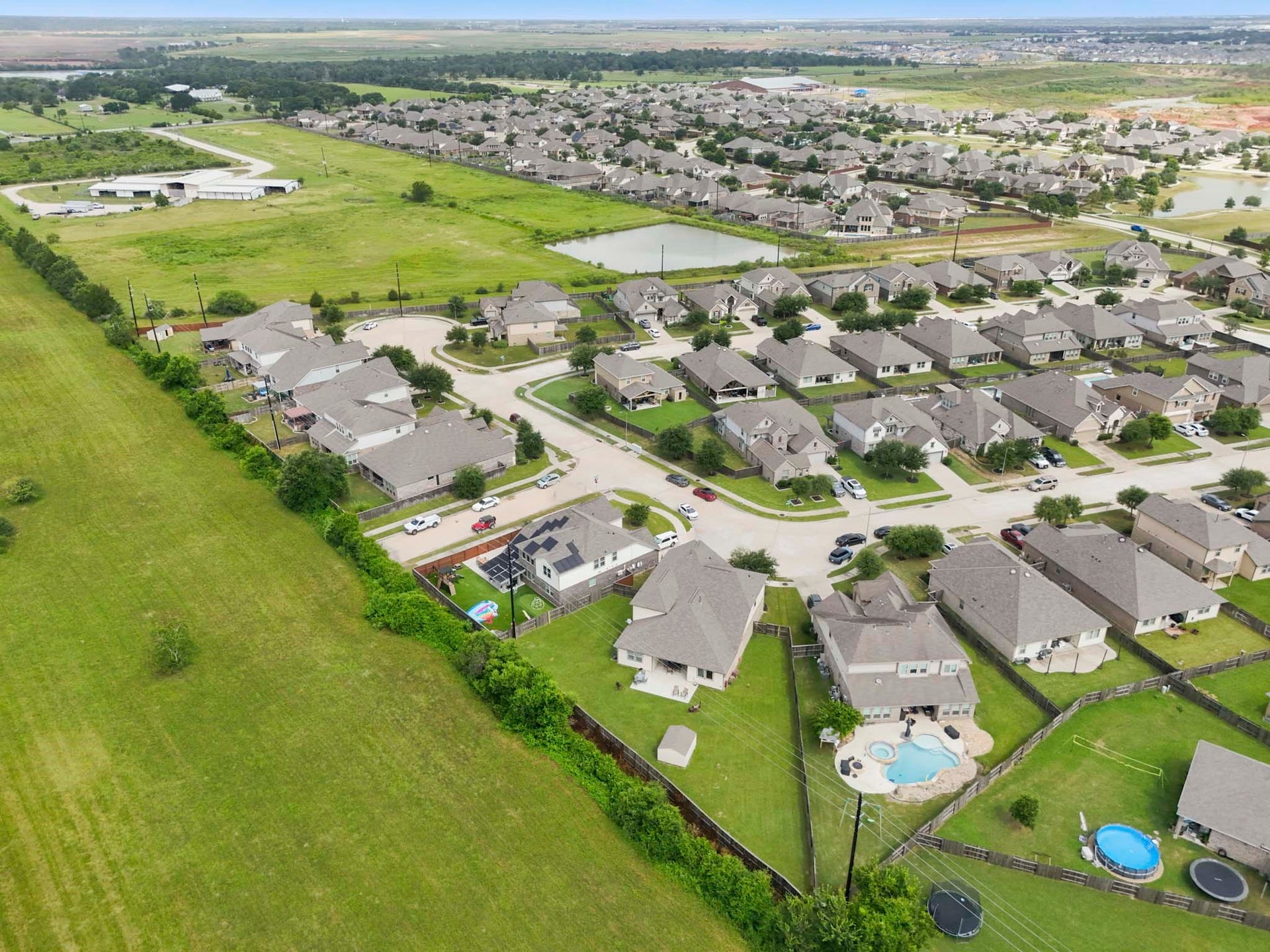 26103 Ridgelawn Drive, Richmond, TX 77406 Enjoy peaceful views with no back neighbors