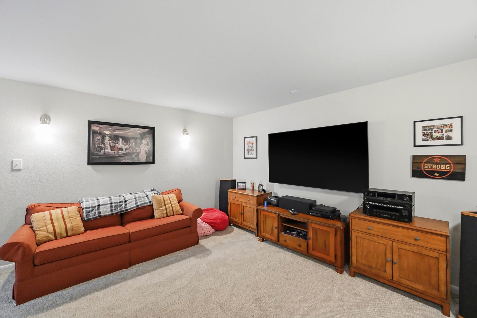 26103 Ridgelawn Drive, Richmond, TX 77406 Media room ready for movie nights