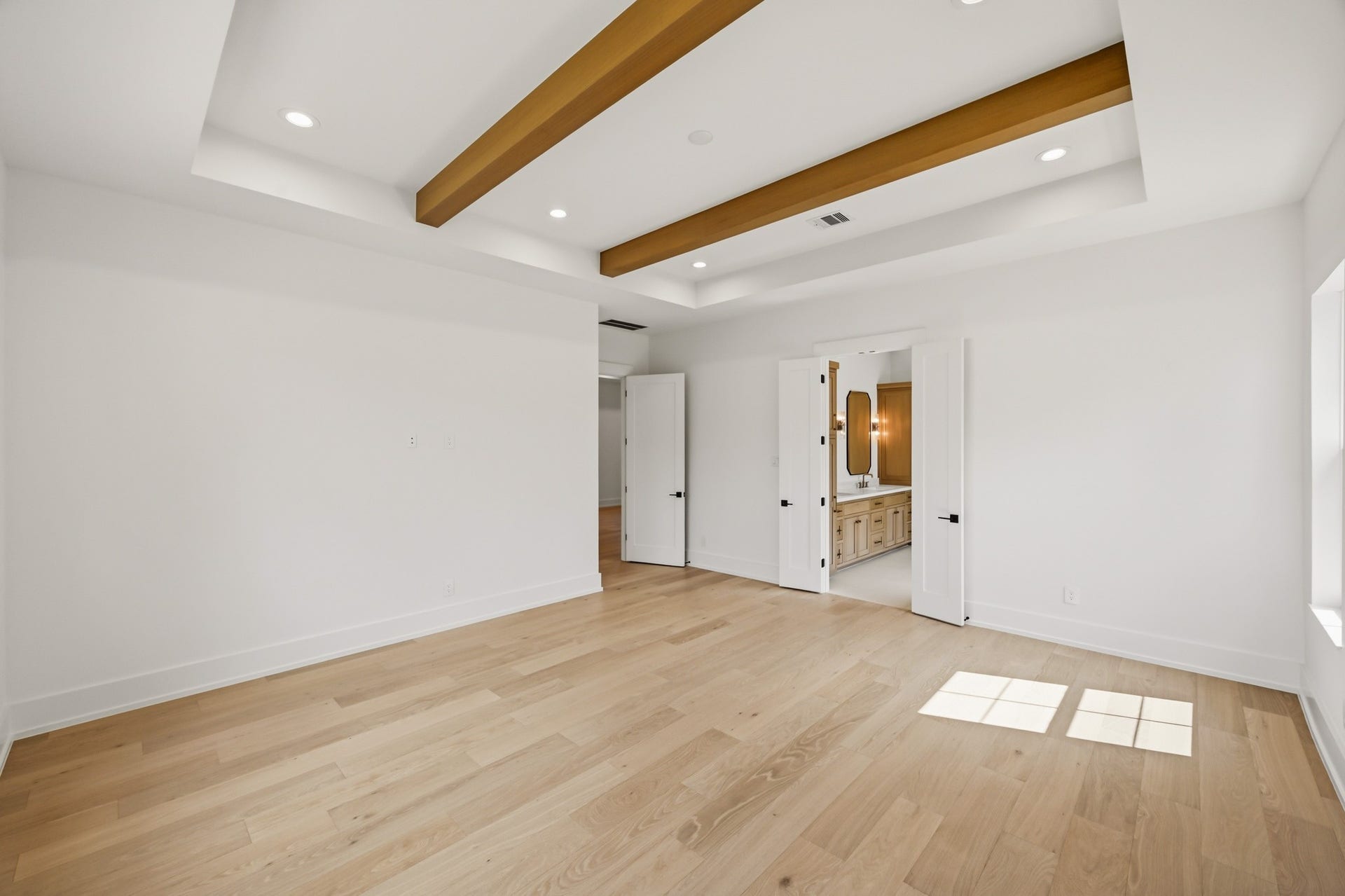 At 18x16 there's room for a seating area or exercise equipment!
