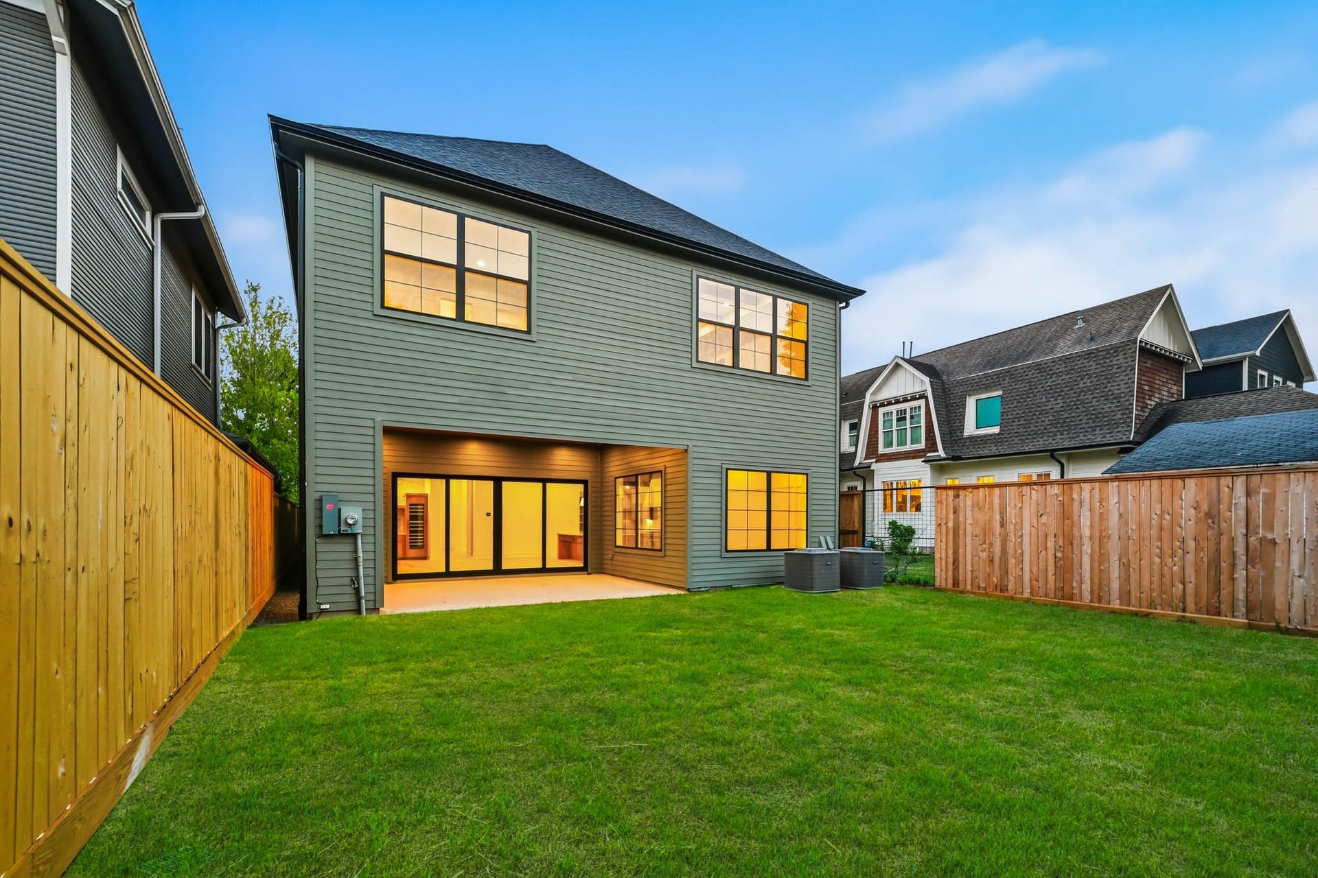 Tons of backyard compared to most homes!
