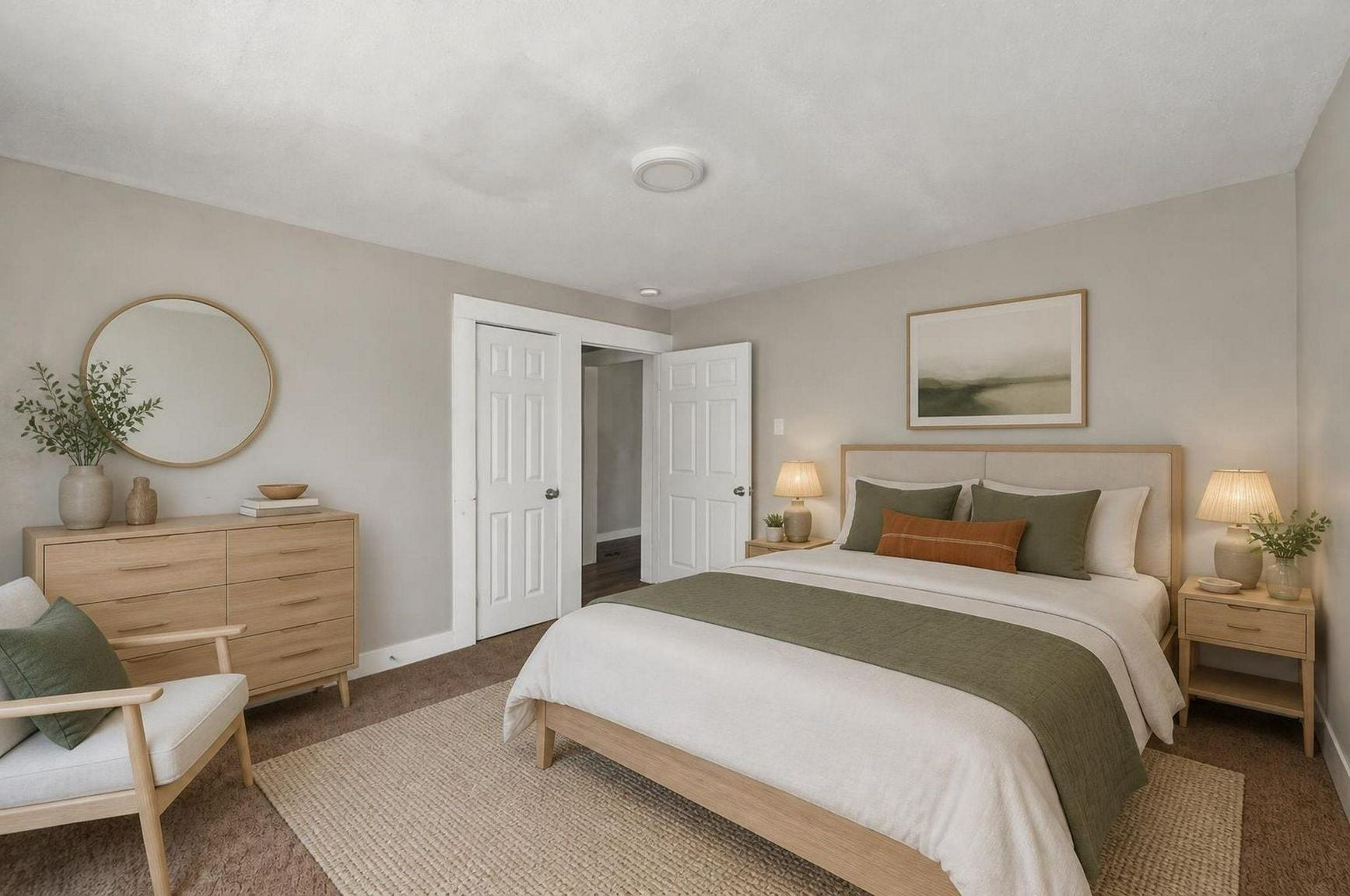 1401 Collier Street, #B, Houston, TX 77023 Bedroom (Virtually staged)