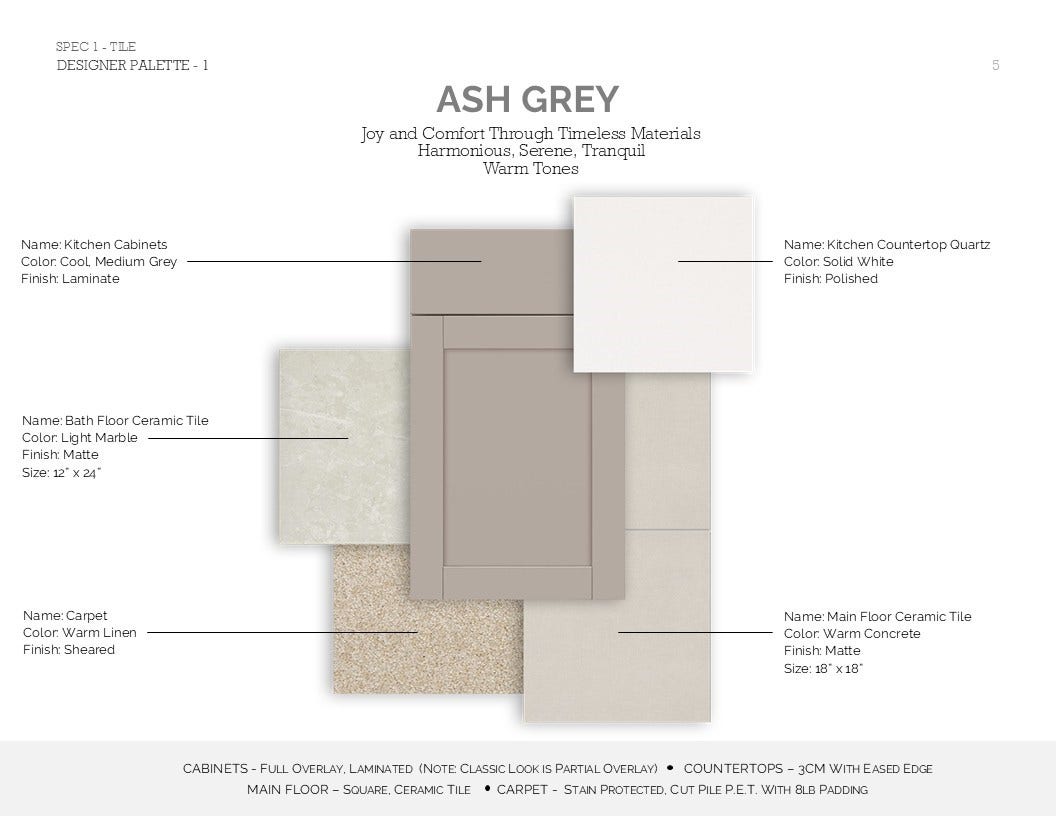 4502 Leon Meadow Lane, Houston, TX 77048 Farmhouse Look Palette 1 Selection Sheet (*Artist rendering used for illustration purposes only.)